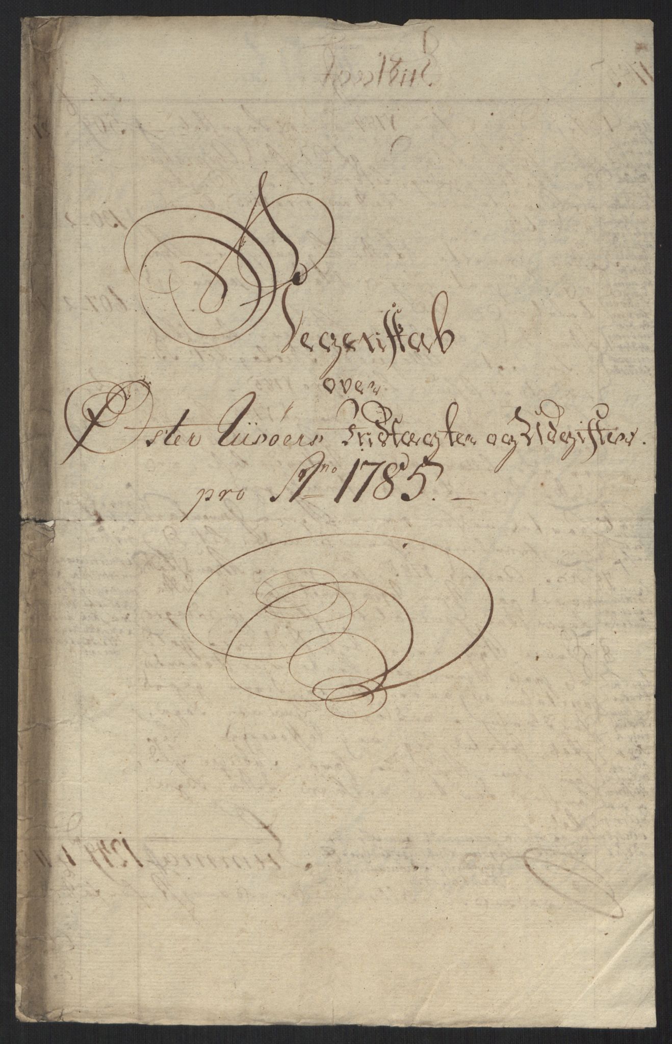 Danske Kanselli 1800-1814, AV/RA-EA-3024/K/Kk/Kka/Kkac/L0233: Kjøpstadregnskap Øster Risør, 1772-1790, p. 167