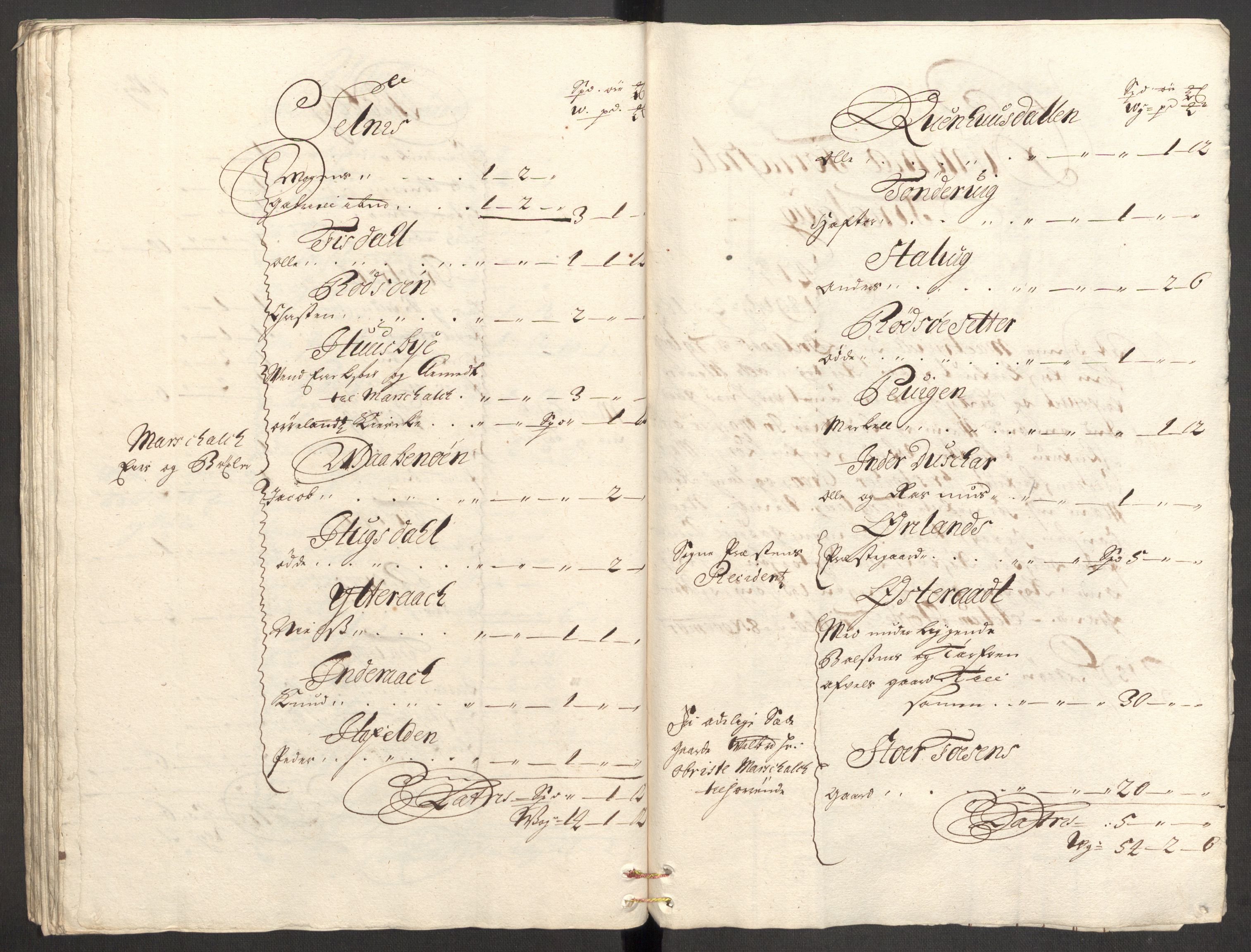 Rentekammeret inntil 1814, Reviderte regnskaper, Fogderegnskap, RA/EA-4092/R57/L3855: Fogderegnskap Fosen, 1702-1703, p. 114