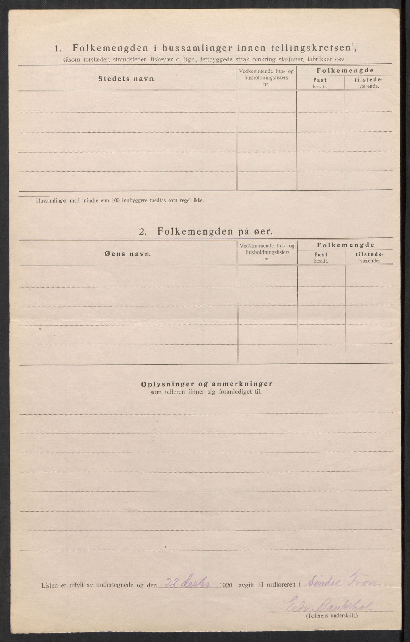 SAH, 1920 census for Sør-Fron, 1920, p. 32