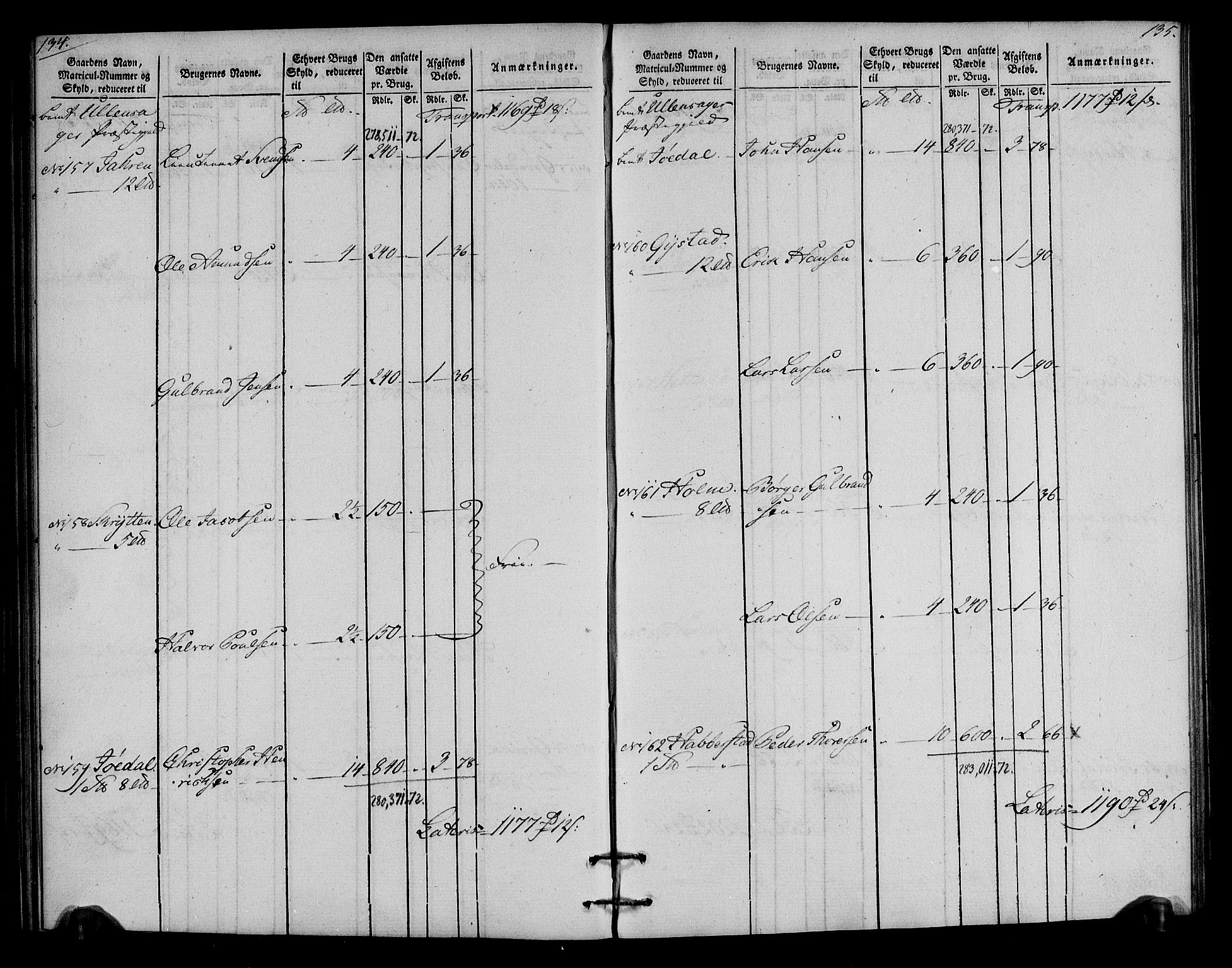 Rentekammeret inntil 1814, Realistisk ordnet avdeling, AV/RA-EA-4070/N/Ne/Nea/L0023: Øvre Romerike fogderi. Oppebørselsregister, 1803-1804, p. 69