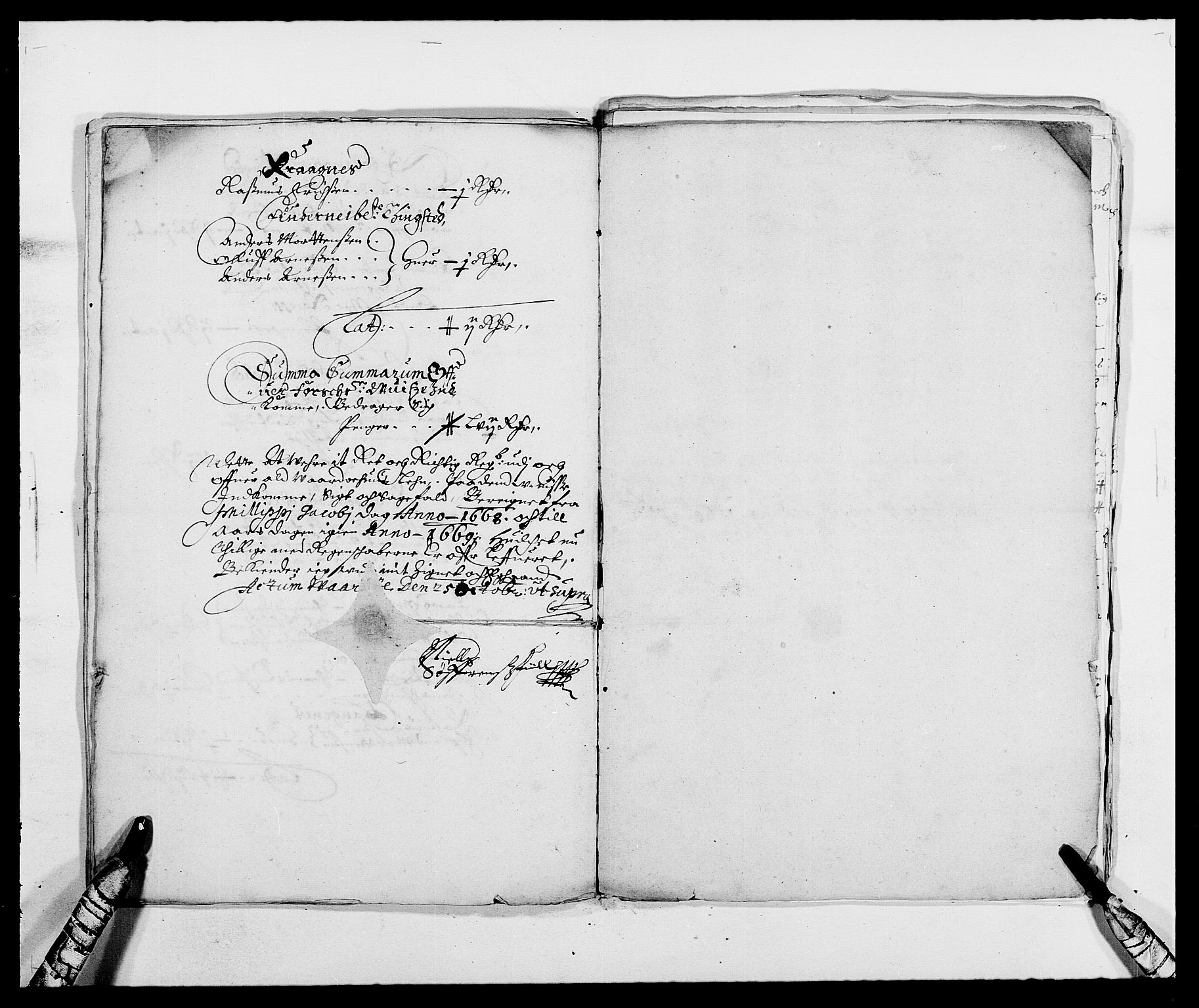 Rentekammeret inntil 1814, Reviderte regnskaper, Fogderegnskap, RA/EA-4092/R69/L4849: Fogderegnskap Finnmark/Vardøhus, 1661-1679, p. 200