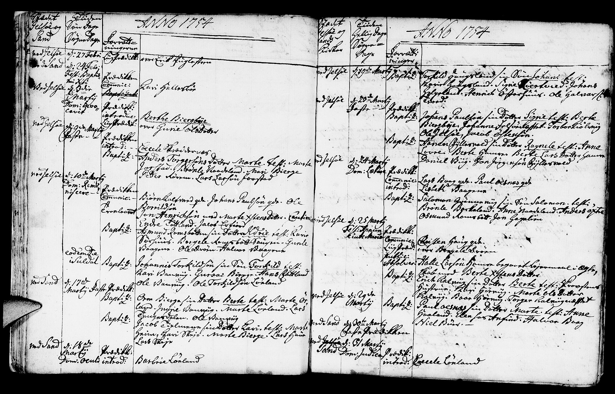 Jelsa sokneprestkontor, AV/SAST-A-101842/01/IV: Parish register (official) no. A 2, 1753-1767