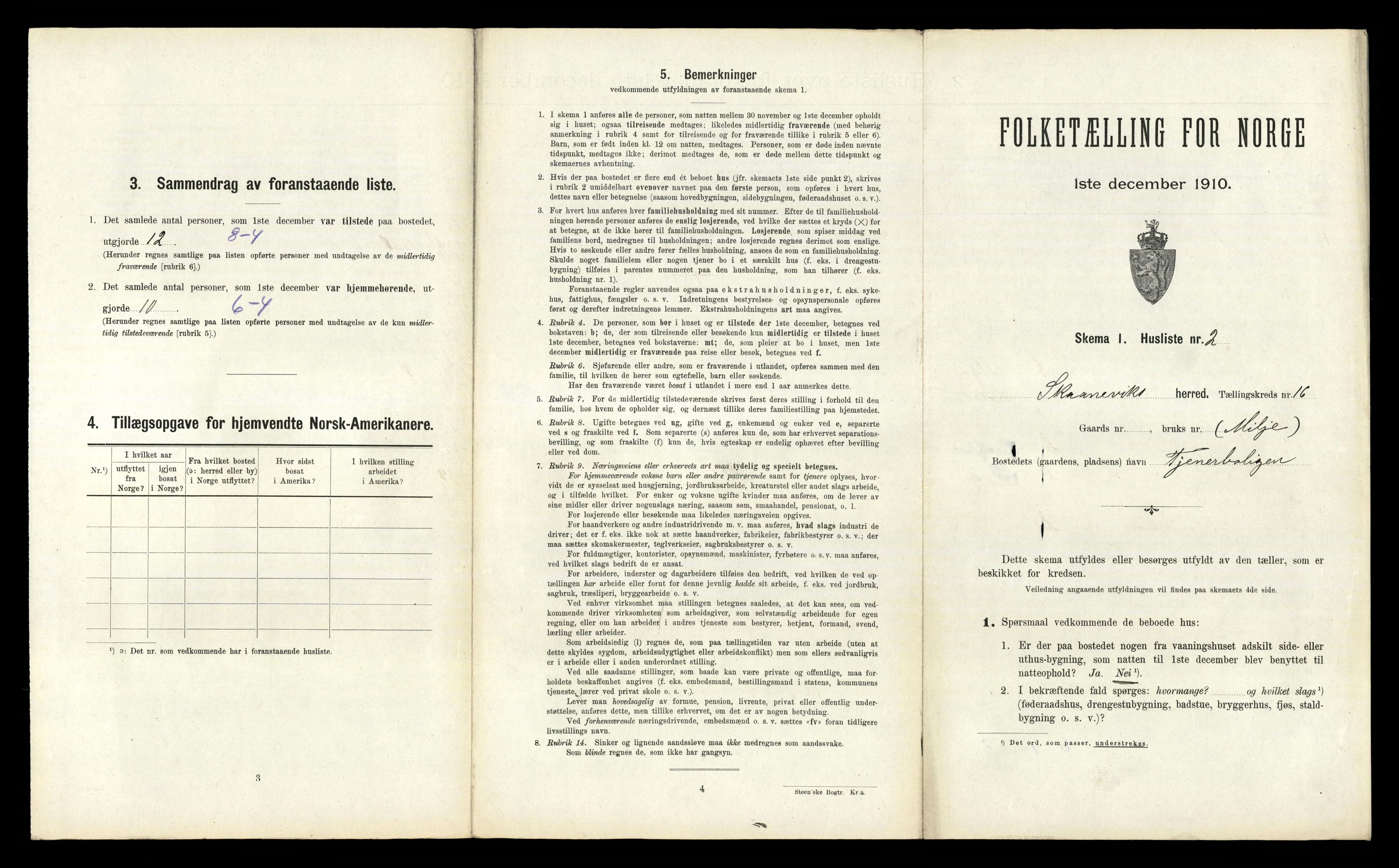 RA, 1910 census for Skånevik, 1910, p. 921