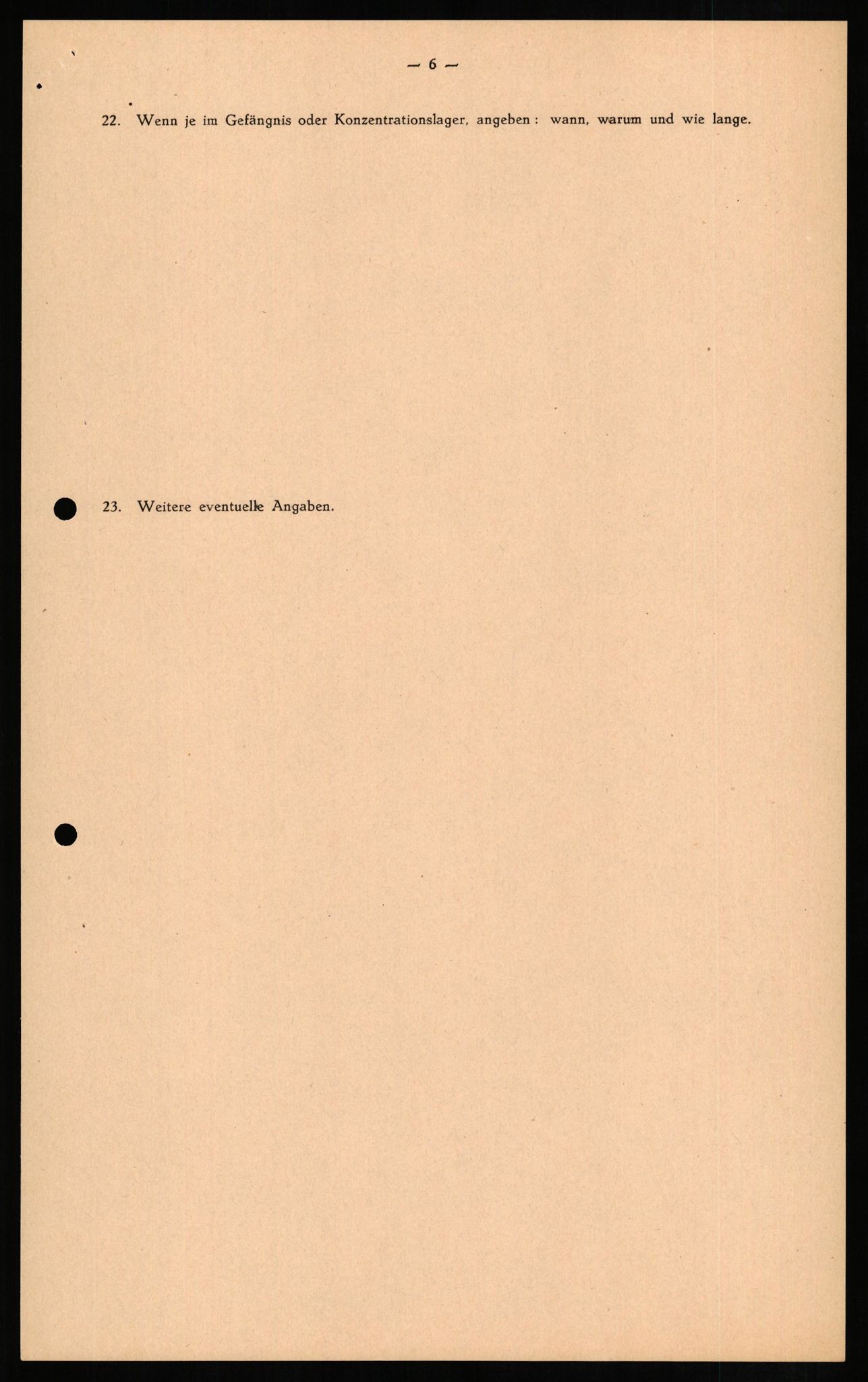 Forsvaret, Forsvarets overkommando II, RA/RAFA-3915/D/Db/L0011: CI Questionaires. Tyske okkupasjonsstyrker i Norge. Tyskere., 1945-1946, p. 361