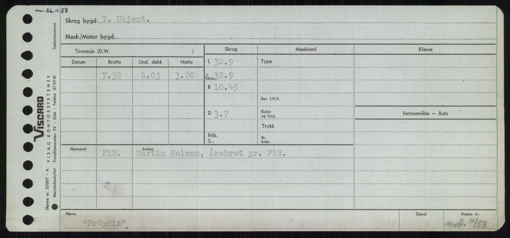 Sjøfartsdirektoratet med forløpere, Skipsmålingen, RA/S-1627/H/Ha/L0002/0001: Fartøy, Eik-Hill / Fartøy, Eik-F, p. 863