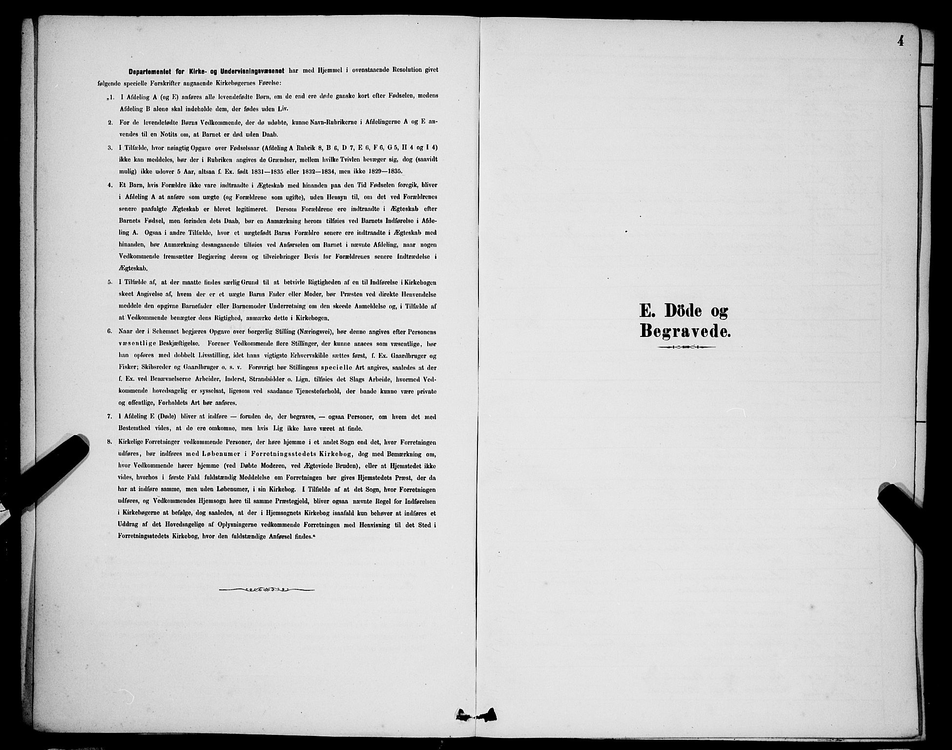 Domkirken sokneprestembete, SAB/A-74801/H/Hab/L0041: Parish register (copy) no. E 5, 1878-1900, p. 4