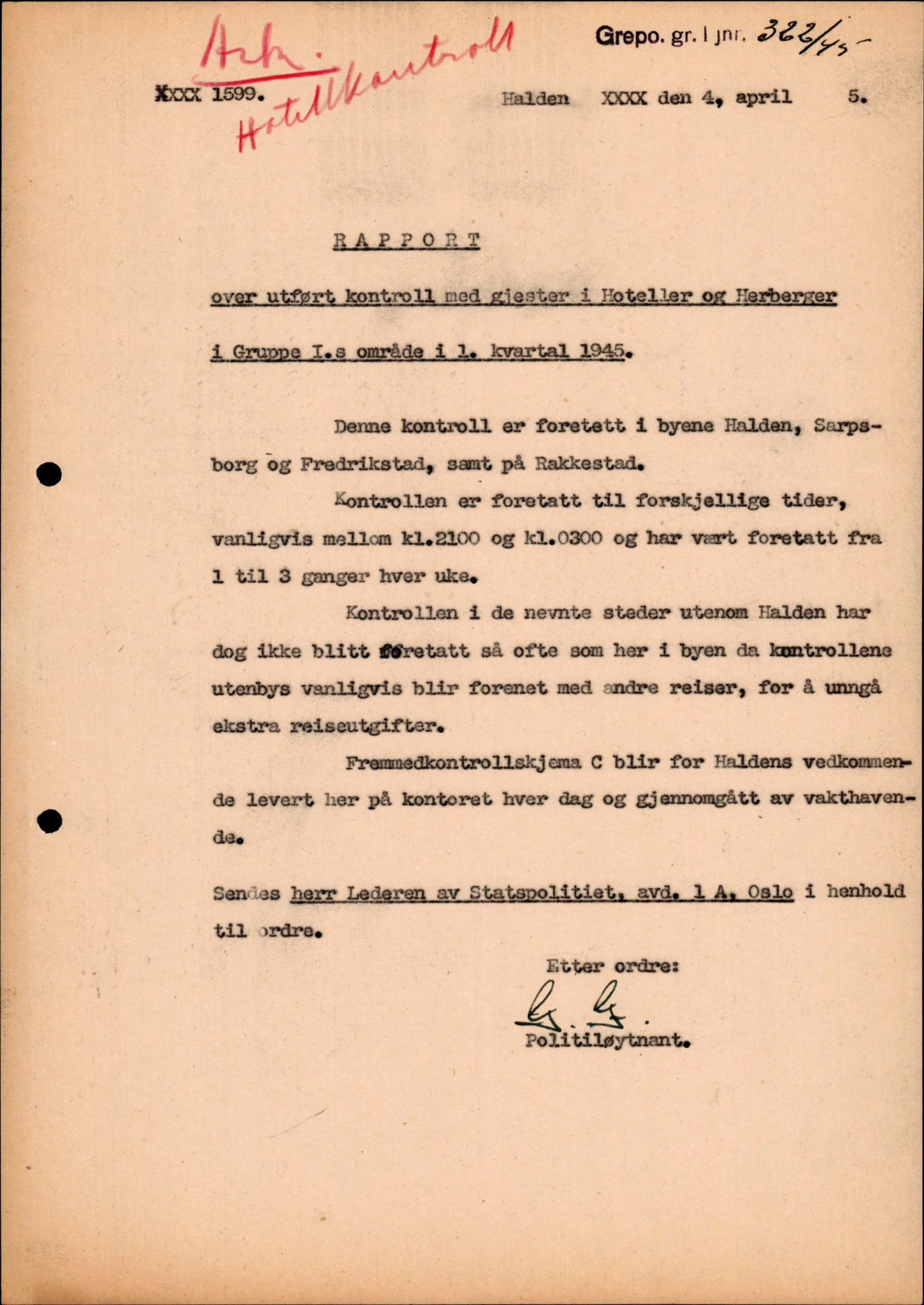 Forsvarets Overkommando. 2 kontor. Arkiv 11.4. Spredte tyske arkivsaker, AV/RA-RAFA-7031/D/Dar/Darc/L0006: BdSN, 1942-1945, p. 855