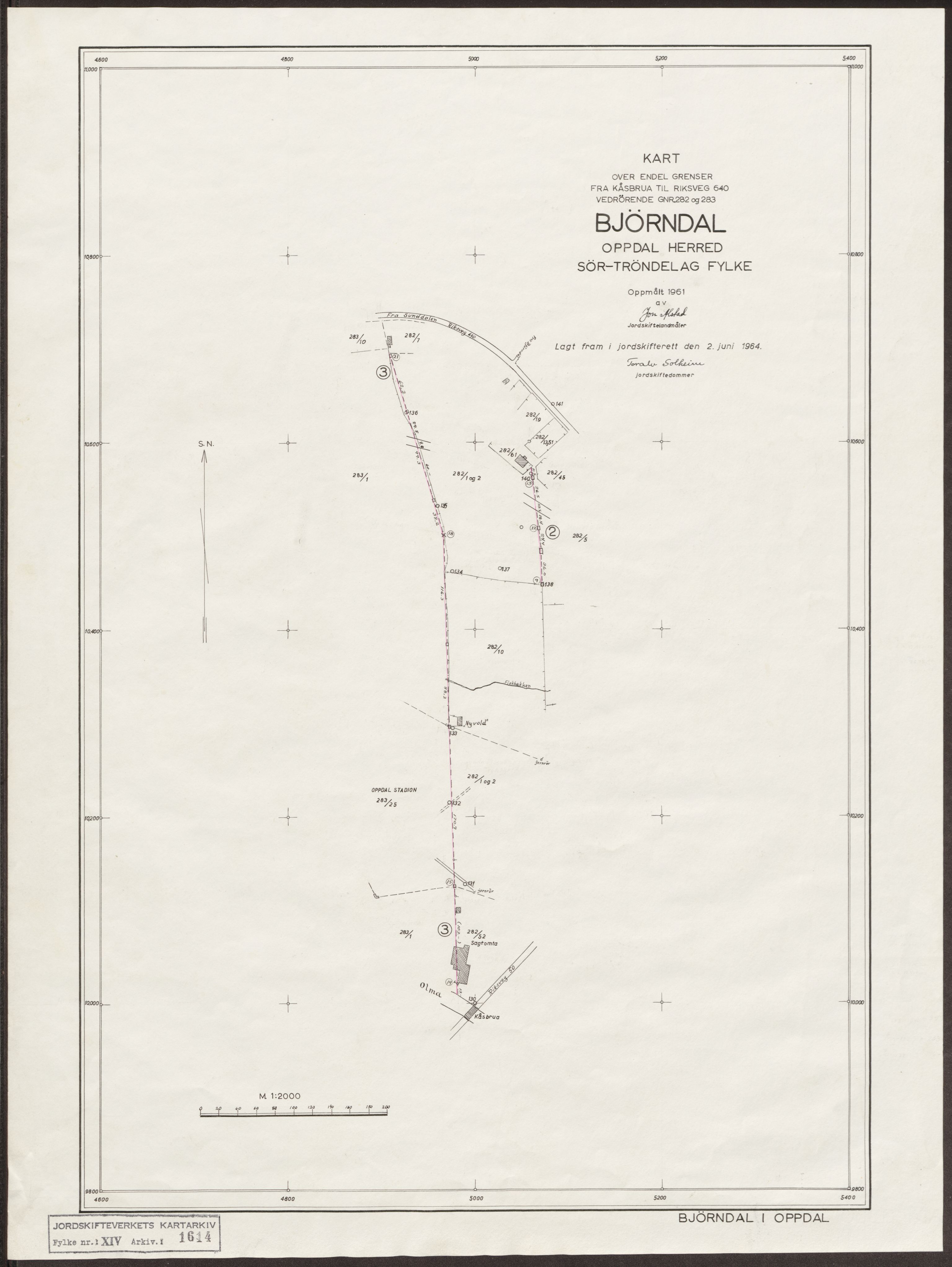 Jordskifteverkets kartarkiv, RA/S-3929/T, 1859-1988, p. 2540