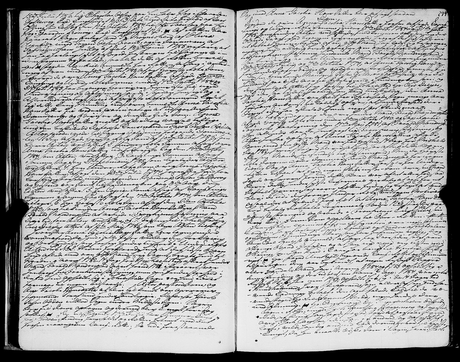 Salten sorenskriveri, AV/SAT-A-4578/1/1/1A/L0016: Tingbok, fol. 211-433, 1785-1792, p. 243b-244a