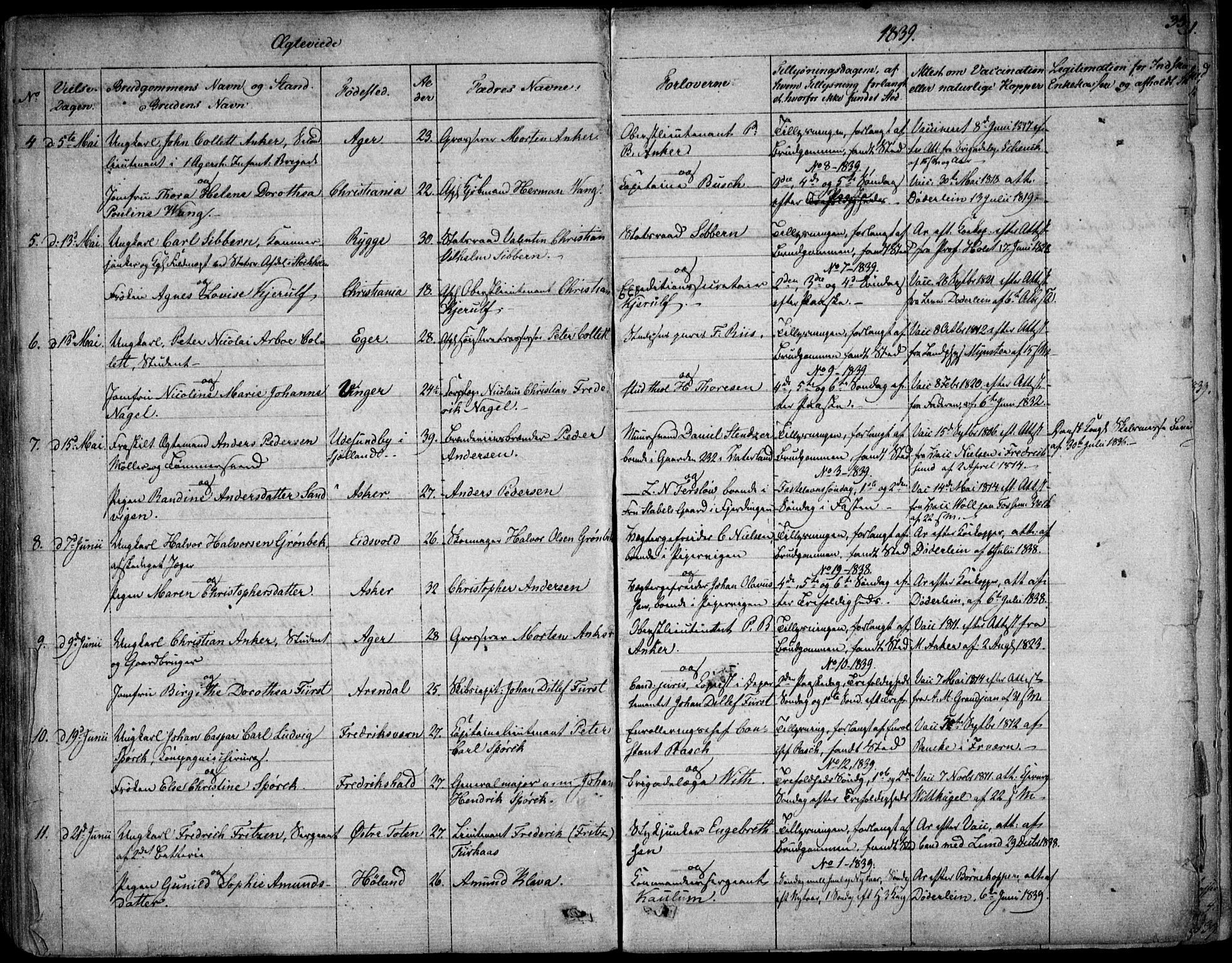 Garnisonsmenigheten Kirkebøker, SAO/A-10846/F/Fa/L0006: Parish register (official) no. 6, 1828-1841, p. 359