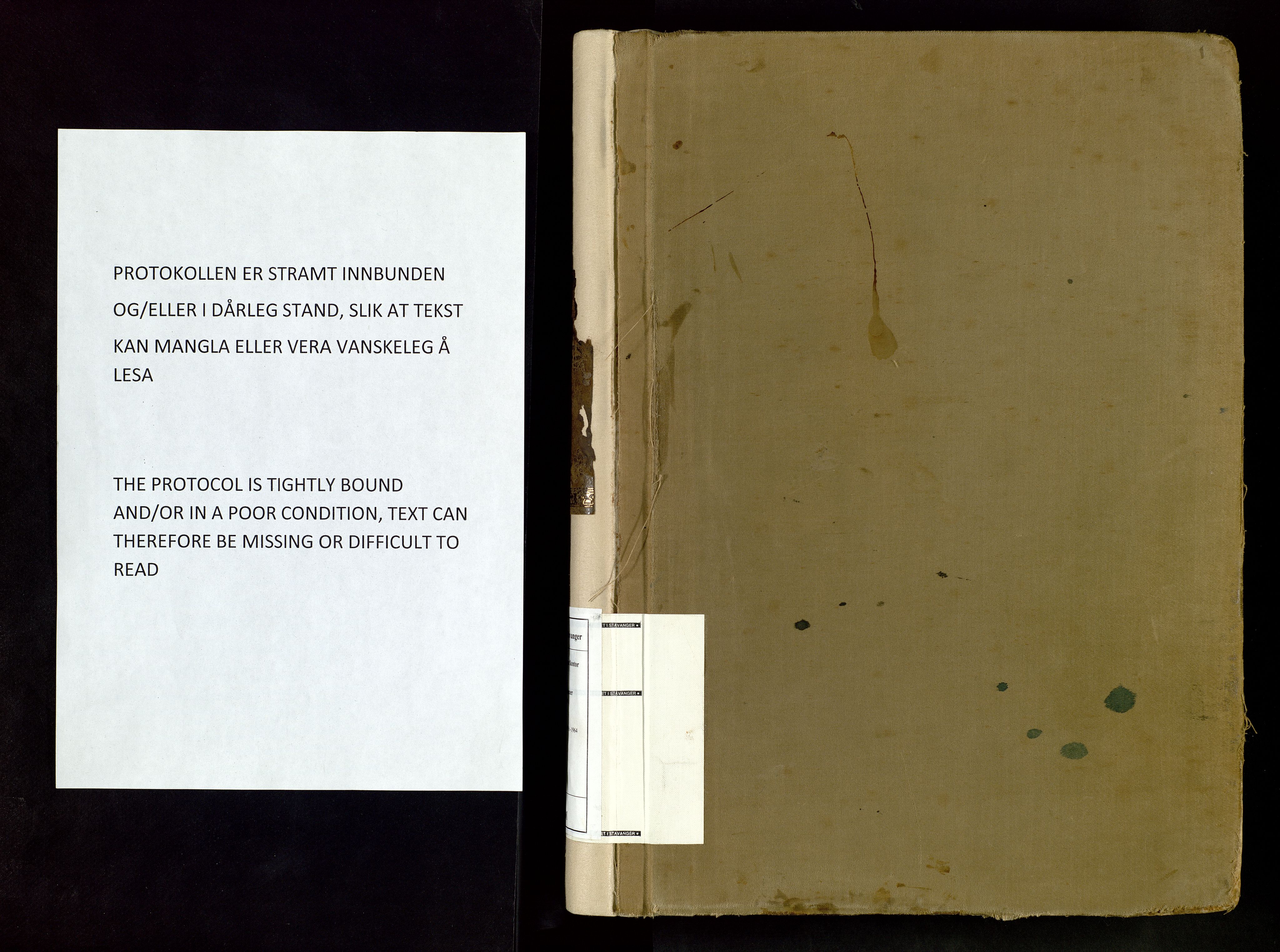 Skudenes sokneprestkontor, SAST/A -101849/I/Id/L0001: Birth register no. 1, 1916-1964