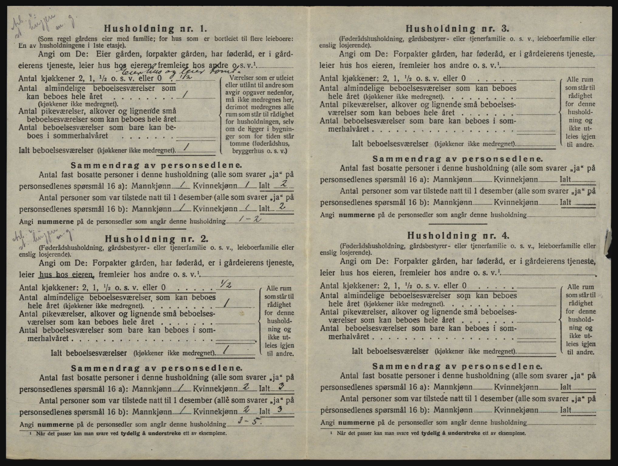 SAO, 1920 census for Idd, 1920, p. 689