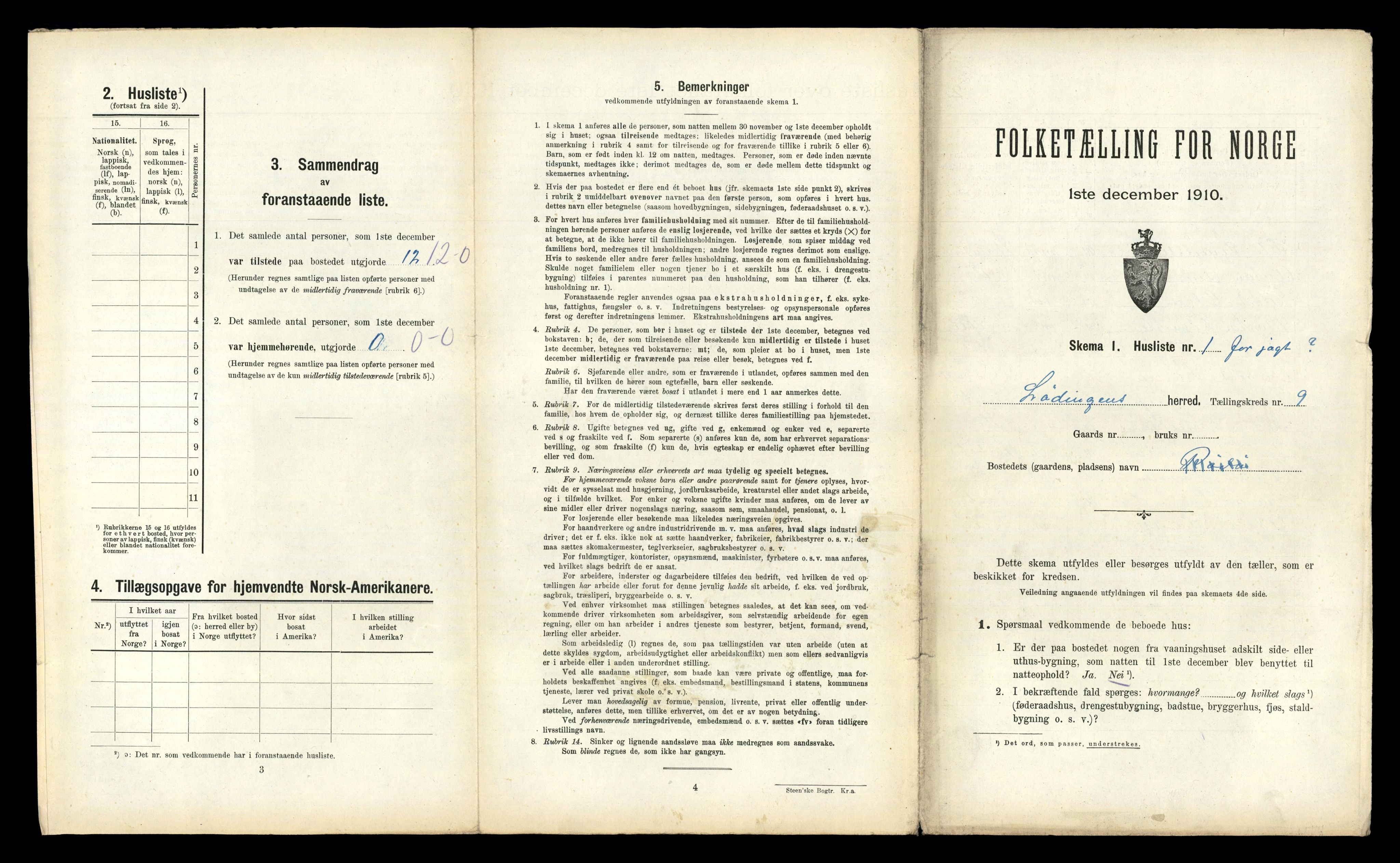 RA, 1910 census for Lødingen, 1910, p. 789