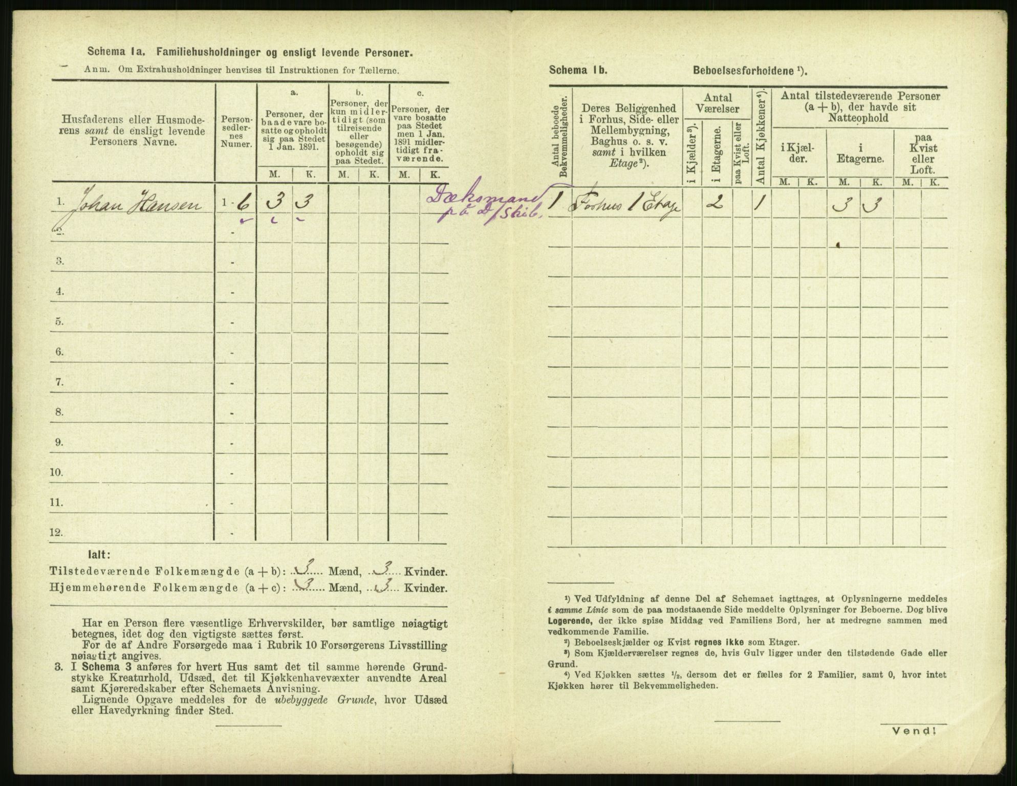 RA, 1891 census for 0802 Langesund, 1891, p. 381