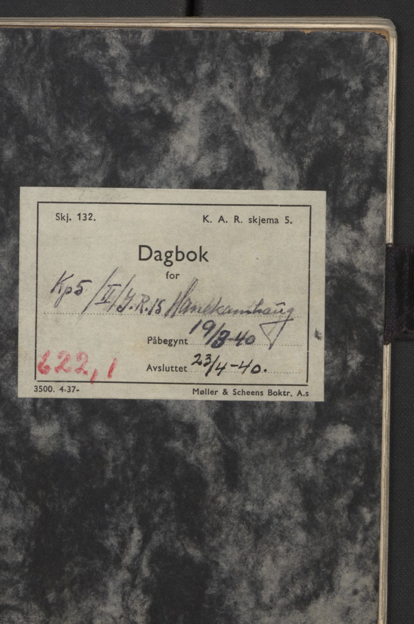 Forsvaret, Forsvarets krigshistoriske avdeling, AV/RA-RAFA-2017/Y/Yb/L0147: II-C-11-622  -  6. Divisjon, 1940, p. 254