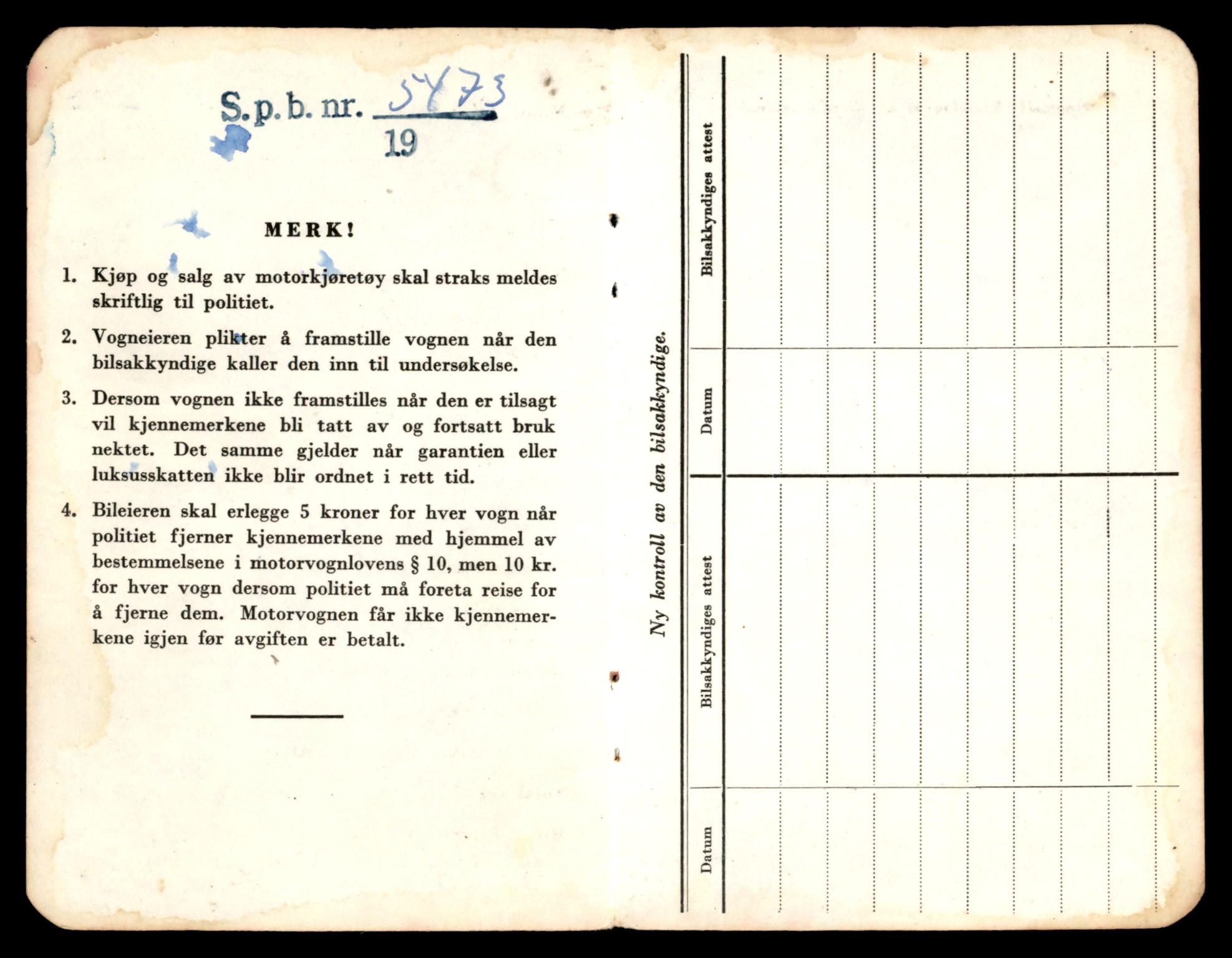 Møre og Romsdal vegkontor - Ålesund trafikkstasjon, AV/SAT-A-4099/F/Fe/L0038: Registreringskort for kjøretøy T 13180 - T 13360, 1927-1998, p. 439