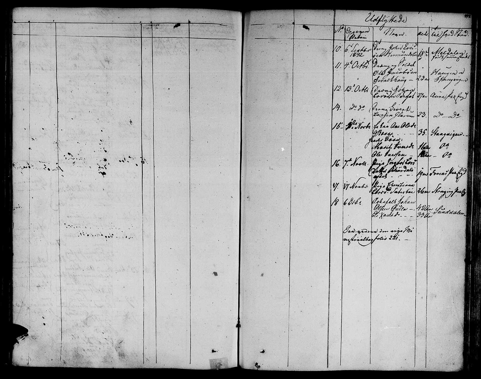 Ministerialprotokoller, klokkerbøker og fødselsregistre - Møre og Romsdal, AV/SAT-A-1454/595/L1042: Parish register (official) no. 595A04, 1829-1843, p. 419