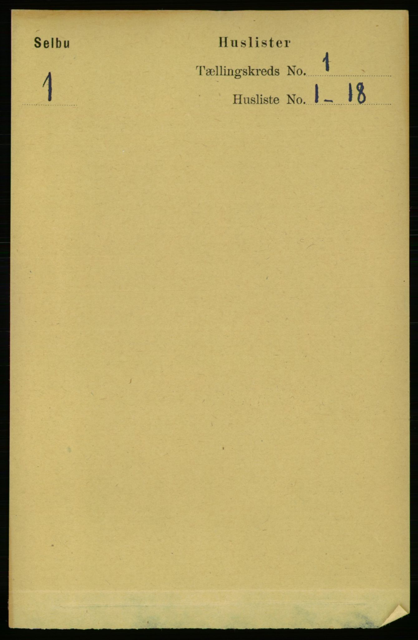 RA, 1891 census for 1664 Selbu, 1891, p. 44