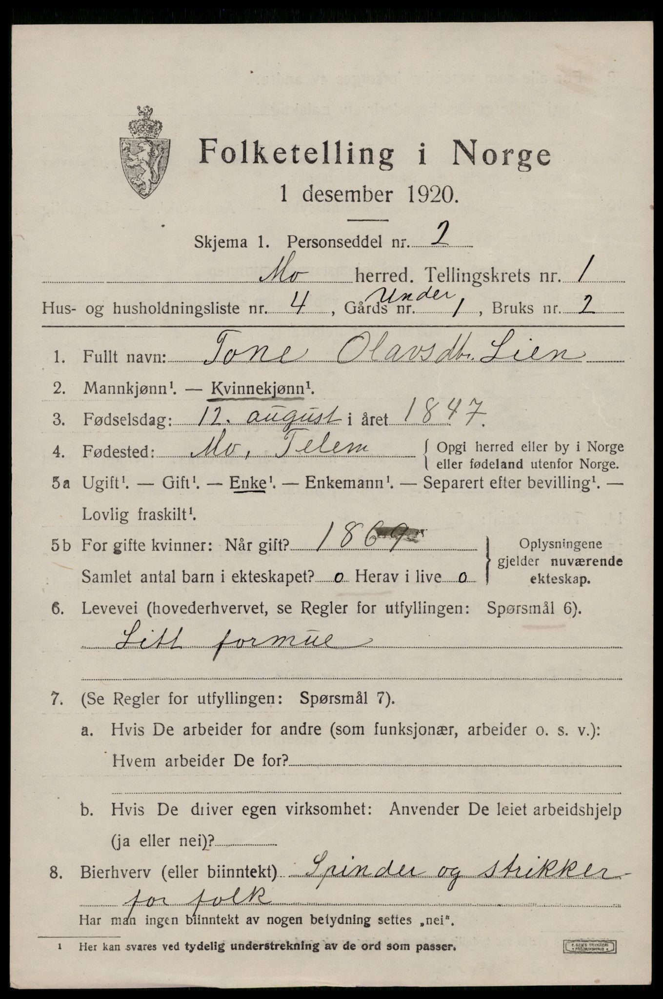 SAKO, 1920 census for Mo, 1920, p. 748