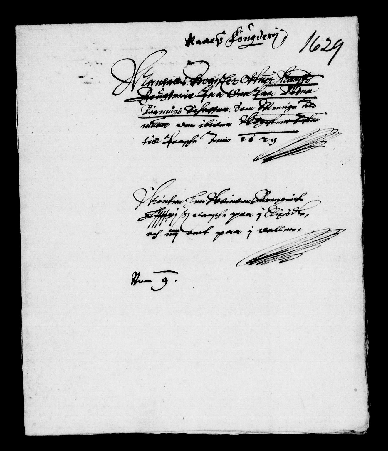 Rentekammeret inntil 1814, Reviderte regnskaper, Lensregnskaper, RA/EA-5023/R/Rb/Rba/L0091: Akershus len, 1628-1629