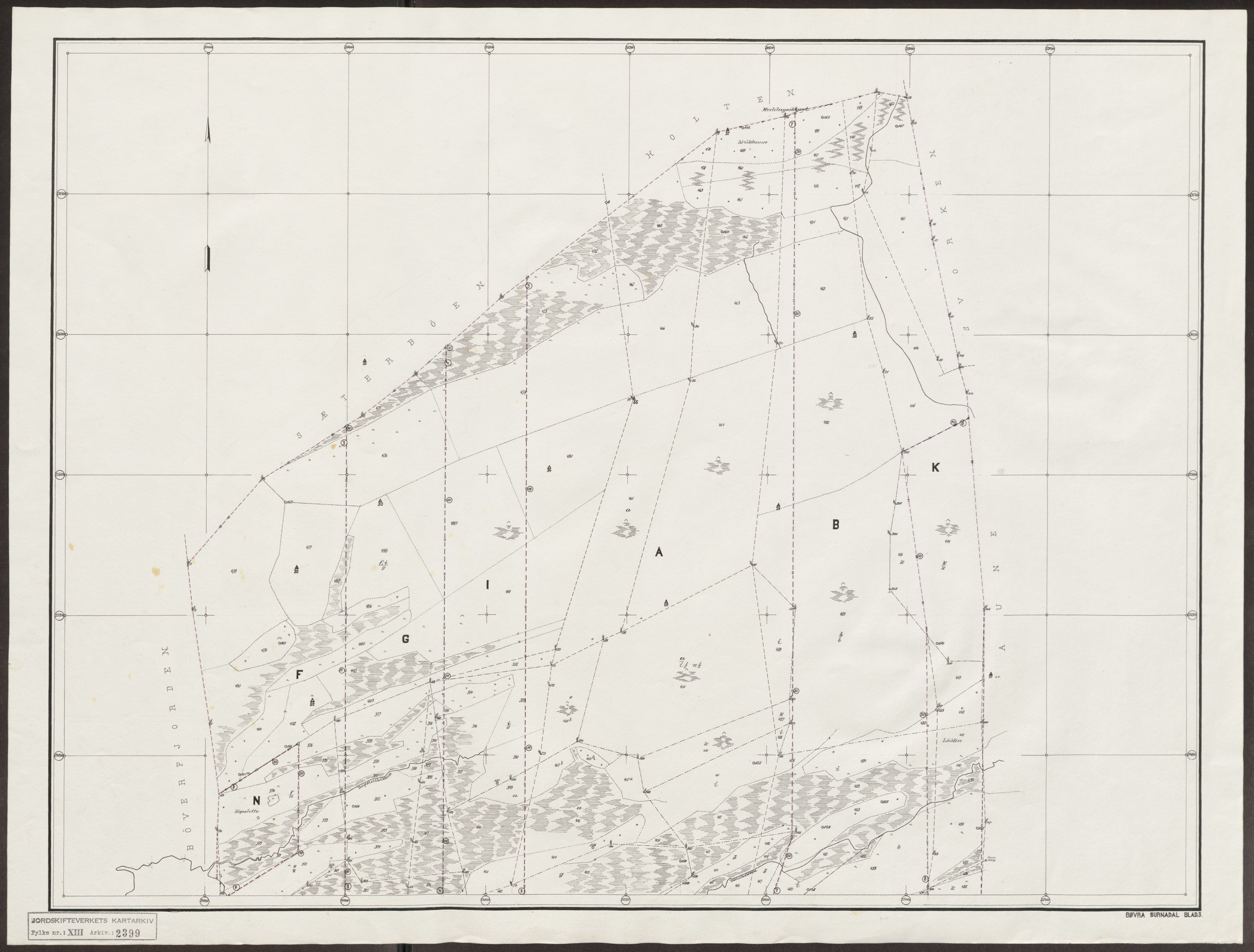 Jordskifteverkets kartarkiv, AV/RA-S-3929/T, 1859-1988, p. 2988