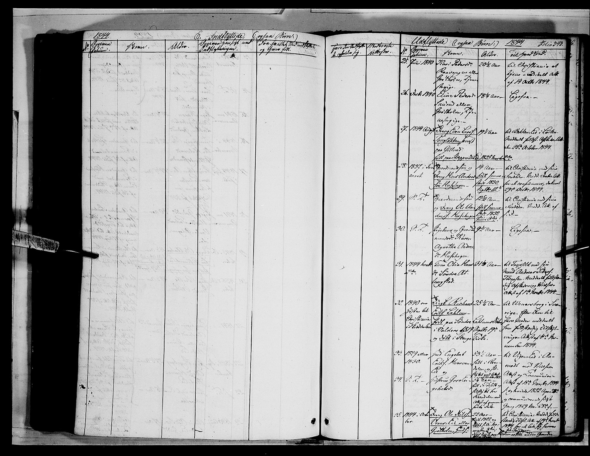 Stange prestekontor, AV/SAH-PREST-002/K/L0010: Parish register (official) no. 10, 1835-1845, p. 343