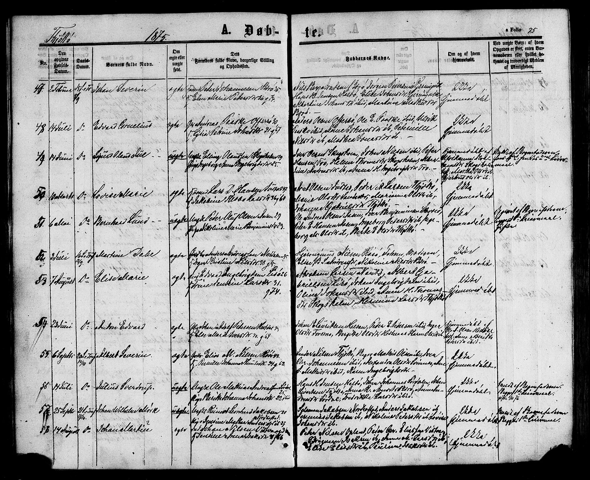 Ministerialprotokoller, klokkerbøker og fødselsregistre - Nordland, AV/SAT-A-1459/817/L0262: Parish register (official) no. 817A03/ 1, 1862-1877, p. 75