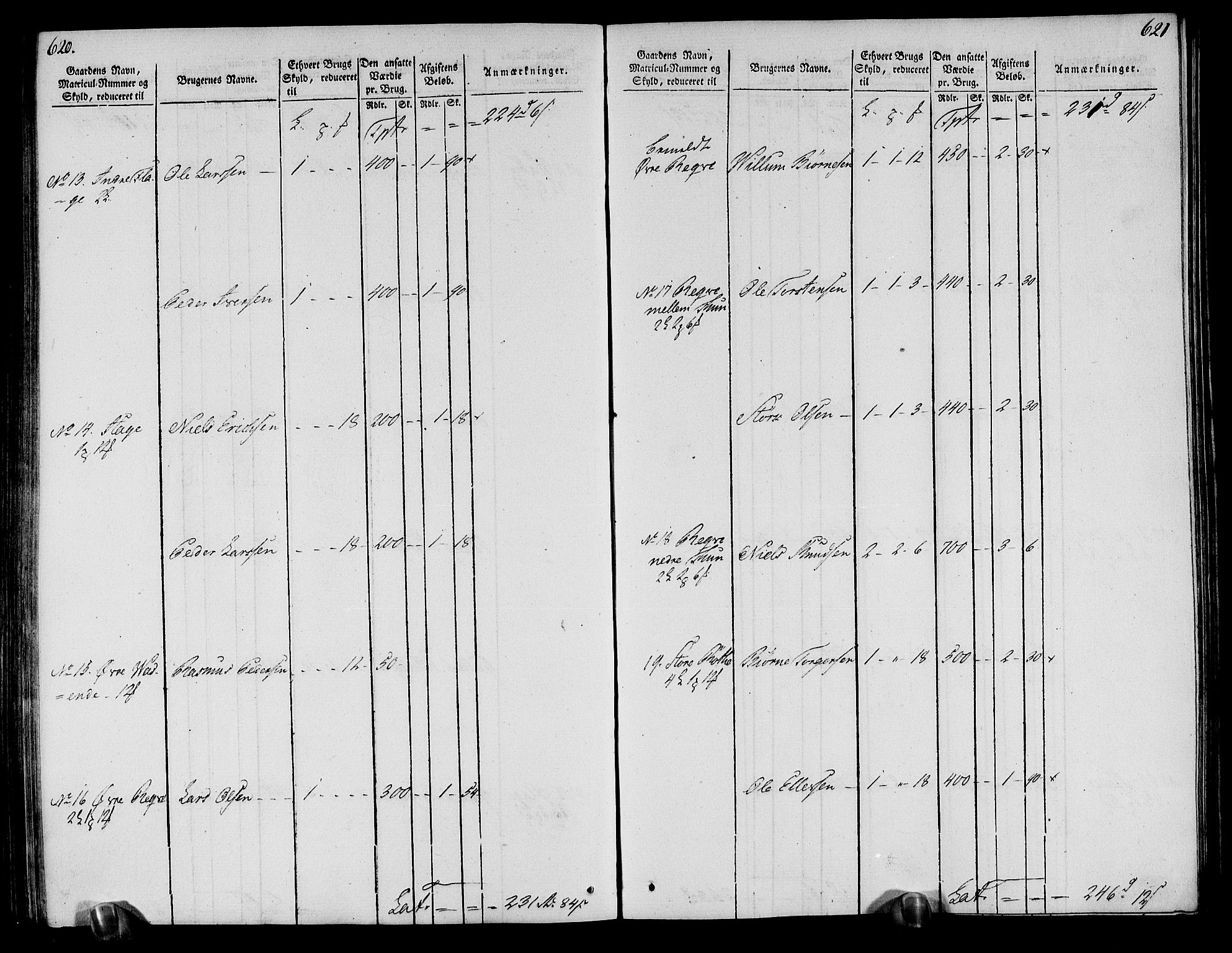 Rentekammeret inntil 1814, Realistisk ordnet avdeling, AV/RA-EA-4070/N/Ne/Nea/L0113: Nordhordland og Voss fogderi. Oppebørselsregister, 1803-1804, p. 318