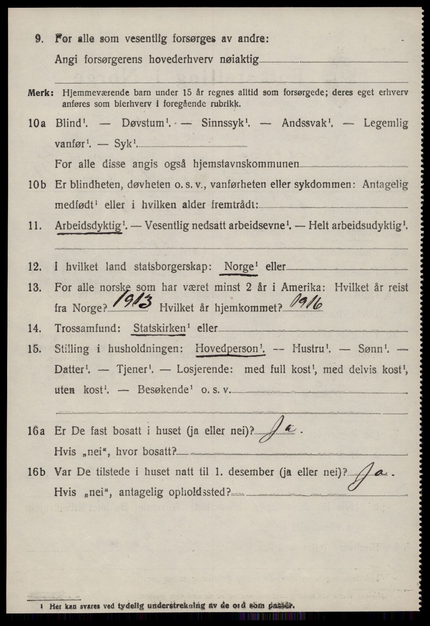 SAT, 1920 census for Tustna, 1920, p. 1448