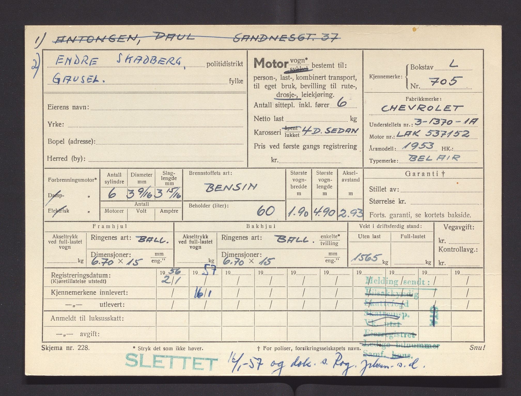 Stavanger trafikkstasjon, AV/SAST-A-101942/0/F/L0003: L-700 - L-999, 1930-1971, p. 47