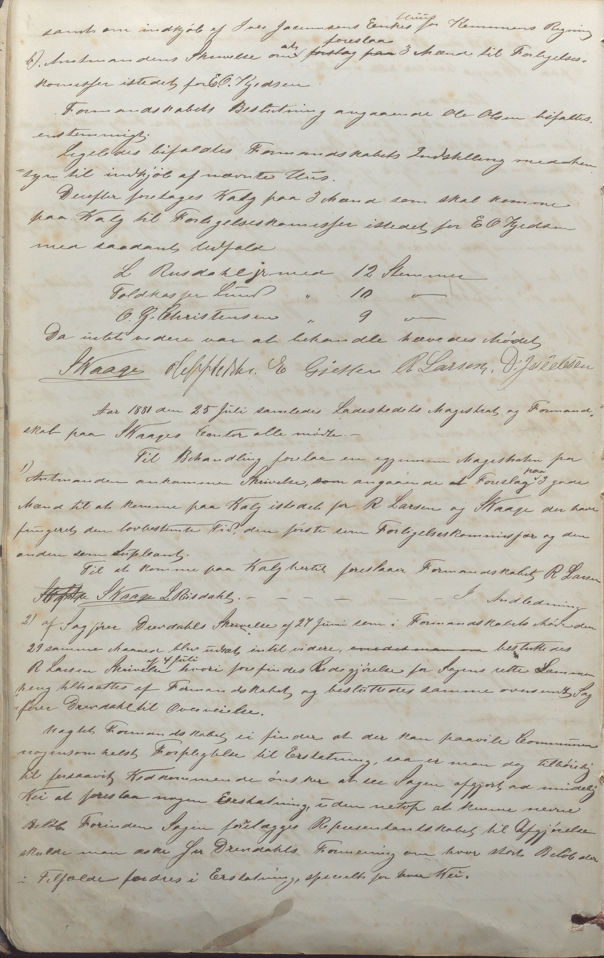 Skudeneshavn kommune - Formannskapet, IKAR/A-361/Aa/L0002: Møtebok, 1881-1903, p. 4b