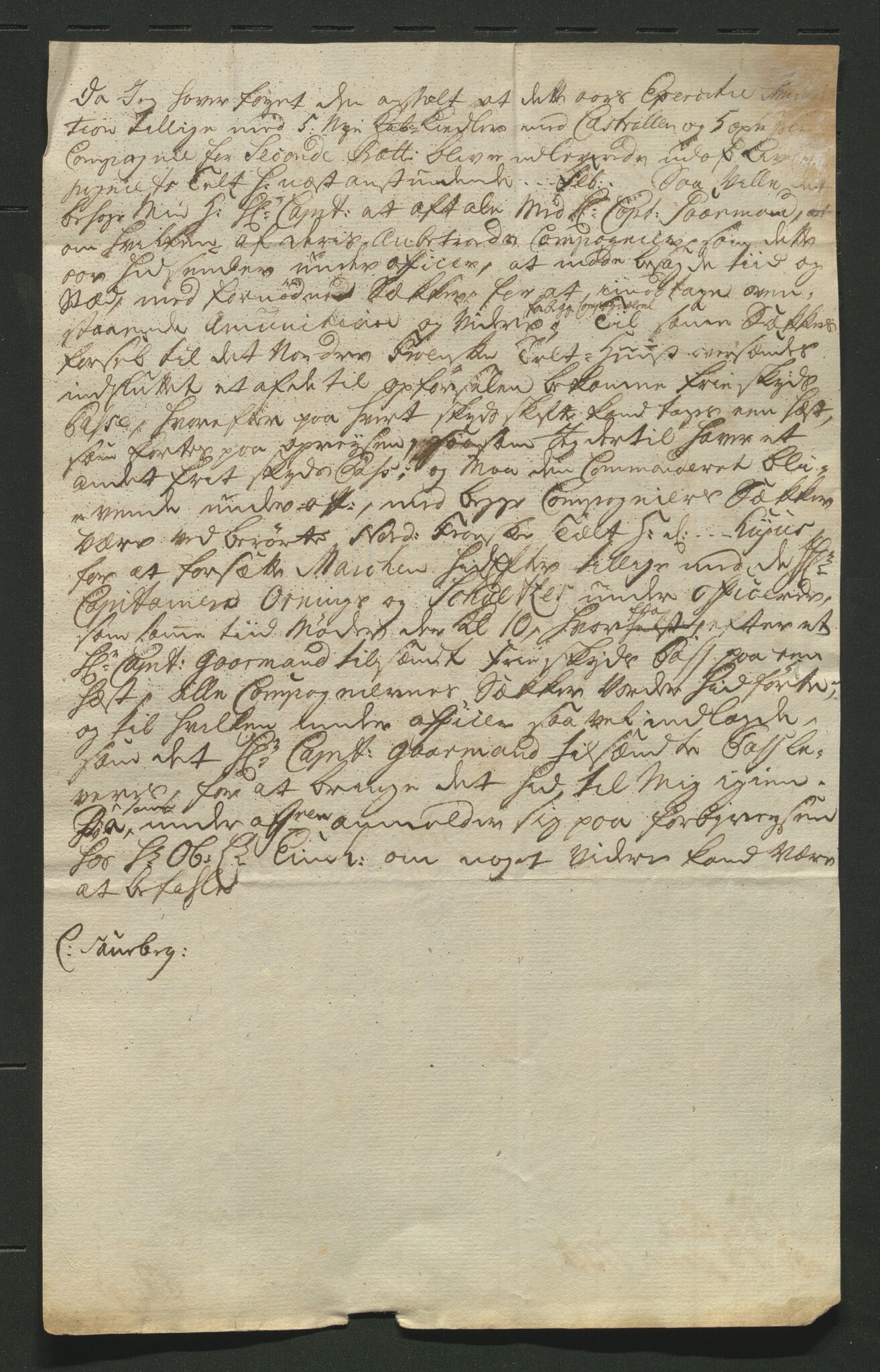 Åker i Vang, Hedmark, og familien Todderud, AV/SAH-ARK-010/J/Jc/L0002: Korrespondanse, 1753-1762, p. 58