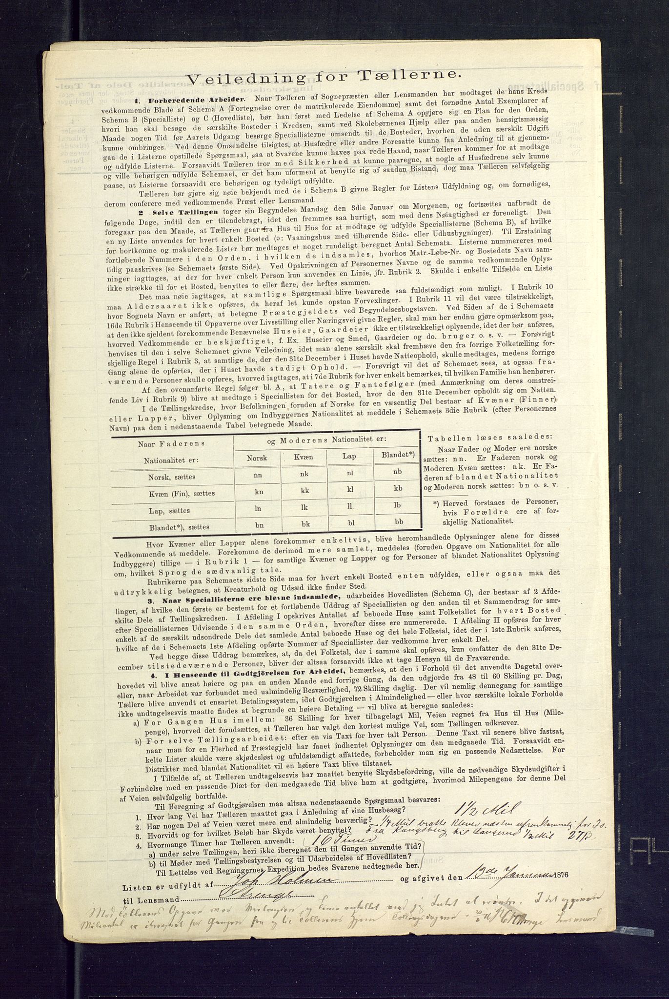 SAKO, 1875 census for 0692L Kongsberg/Kongsberg, 1875, p. 4