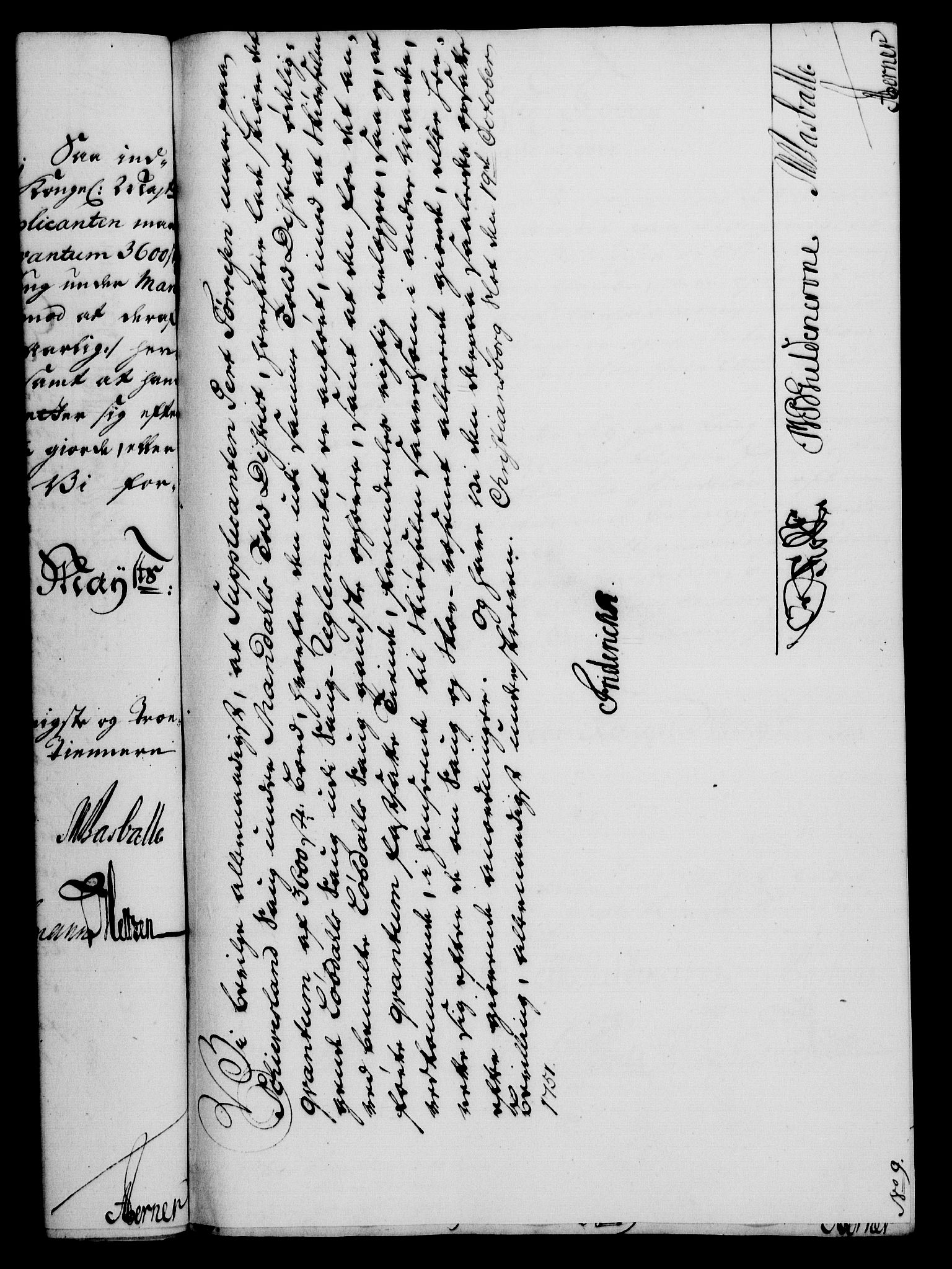 Rentekammeret, Kammerkanselliet, RA/EA-3111/G/Gf/Gfa/L0033: Norsk relasjons- og resolusjonsprotokoll (merket RK 52.33), 1751, p. 458