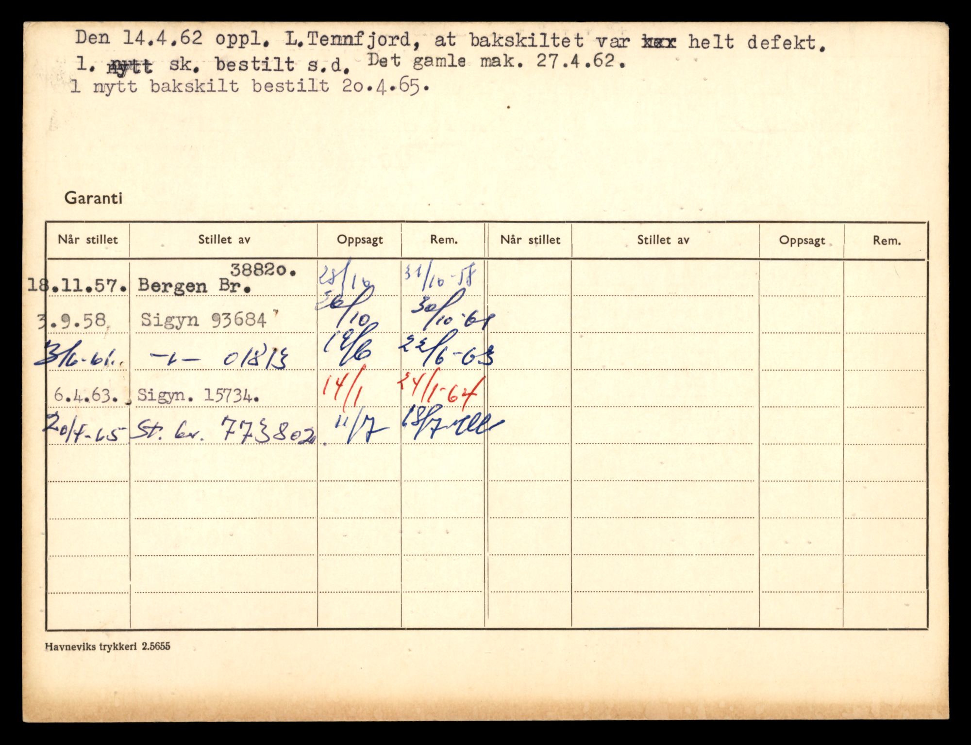 Møre og Romsdal vegkontor - Ålesund trafikkstasjon, AV/SAT-A-4099/F/Fe/L0040: Registreringskort for kjøretøy T 13531 - T 13709, 1927-1998, p. 3036