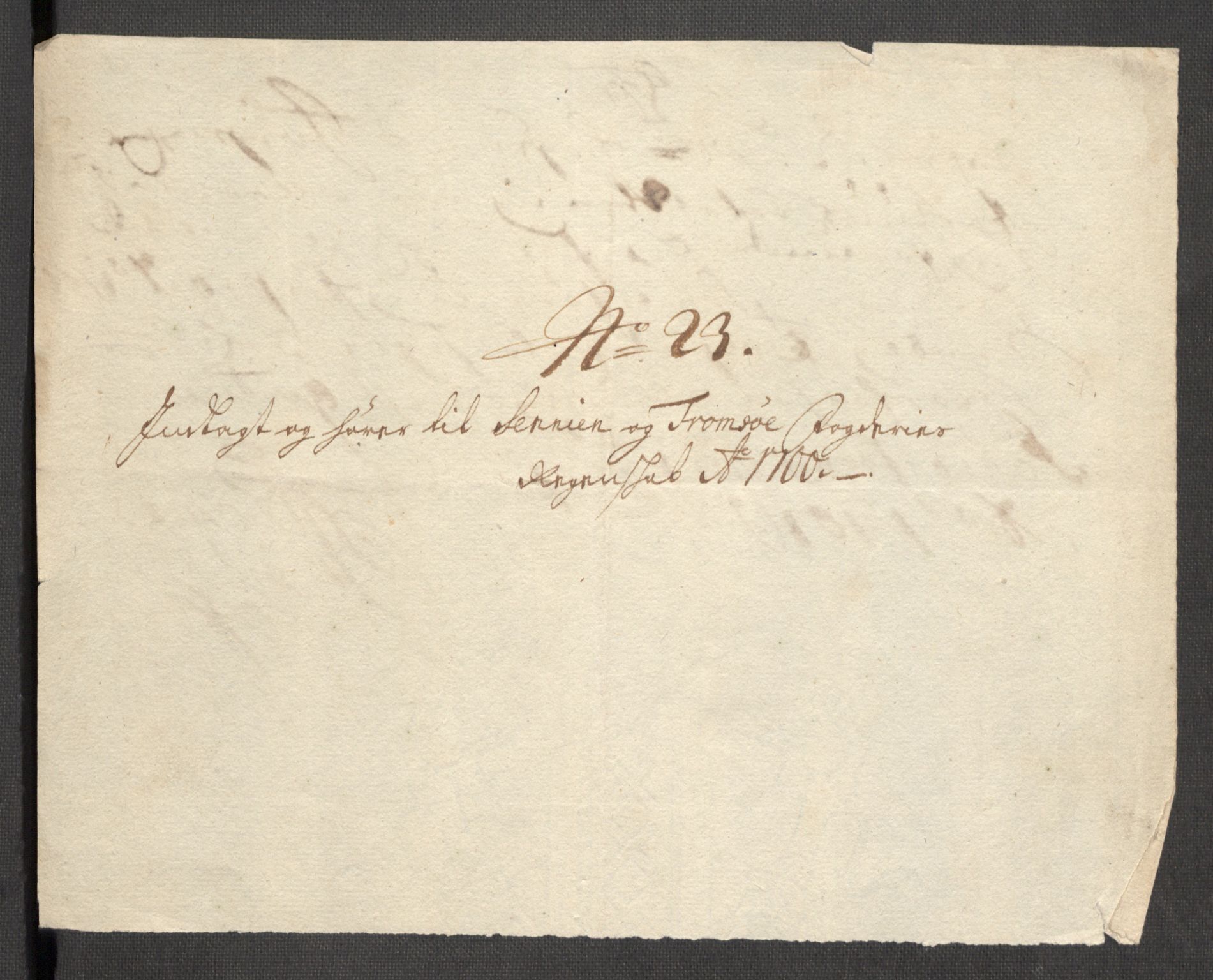 Rentekammeret inntil 1814, Reviderte regnskaper, Fogderegnskap, AV/RA-EA-4092/R68/L4755: Fogderegnskap Senja og Troms, 1700-1704, p. 103