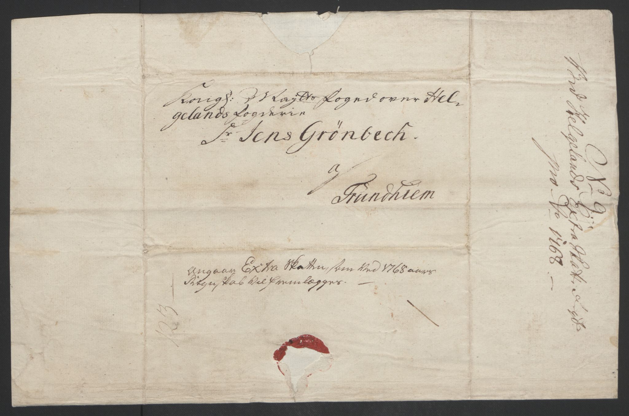 Rentekammeret inntil 1814, Reviderte regnskaper, Fogderegnskap, AV/RA-EA-4092/R65/L4573: Ekstraskatten Helgeland, 1762-1772, p. 202