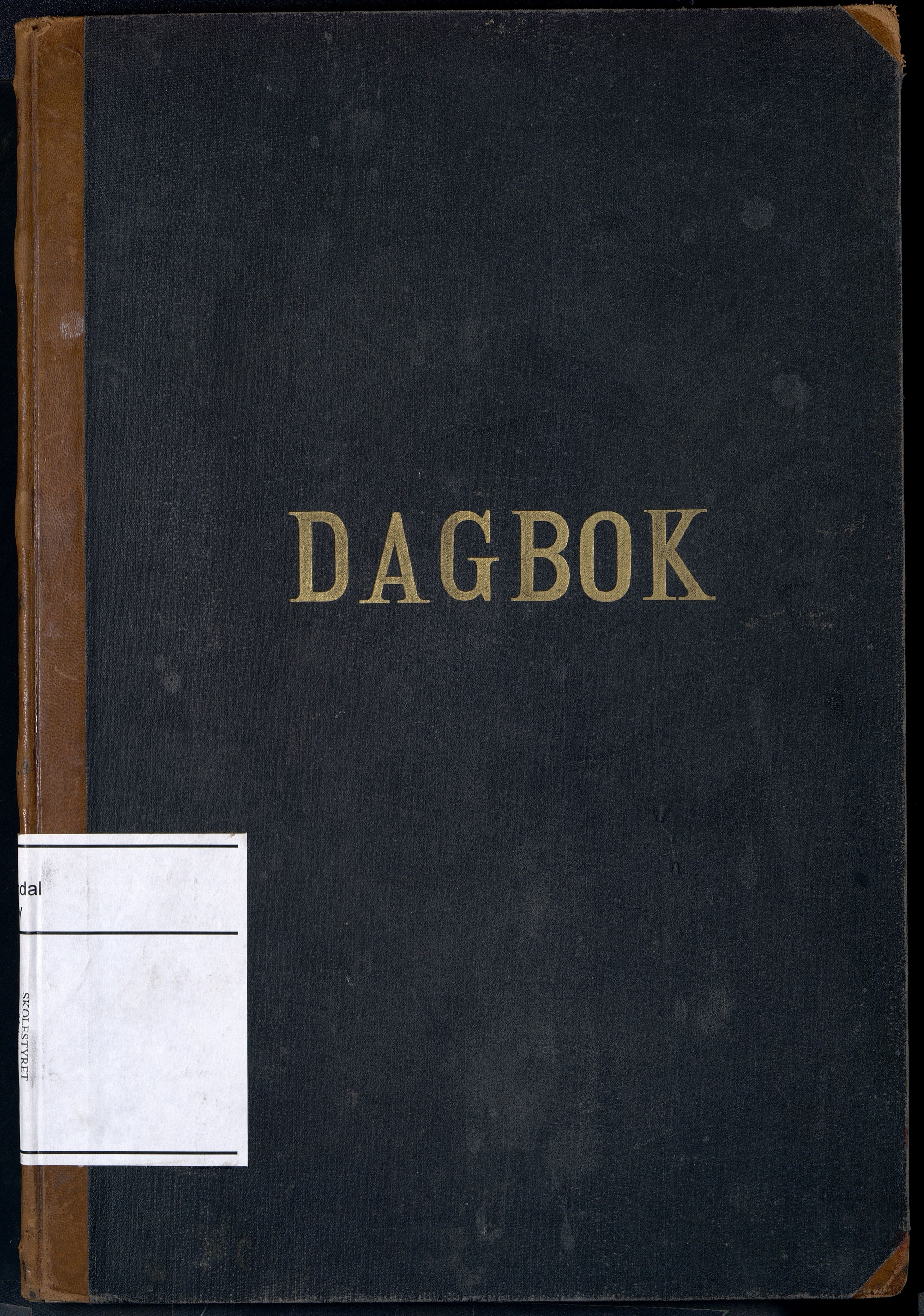 Mandal By - Mandal Allmueskole/Folkeskole/Skole, ARKSOR/1002MG551/I/L0040: Dagbok, 1922-1929