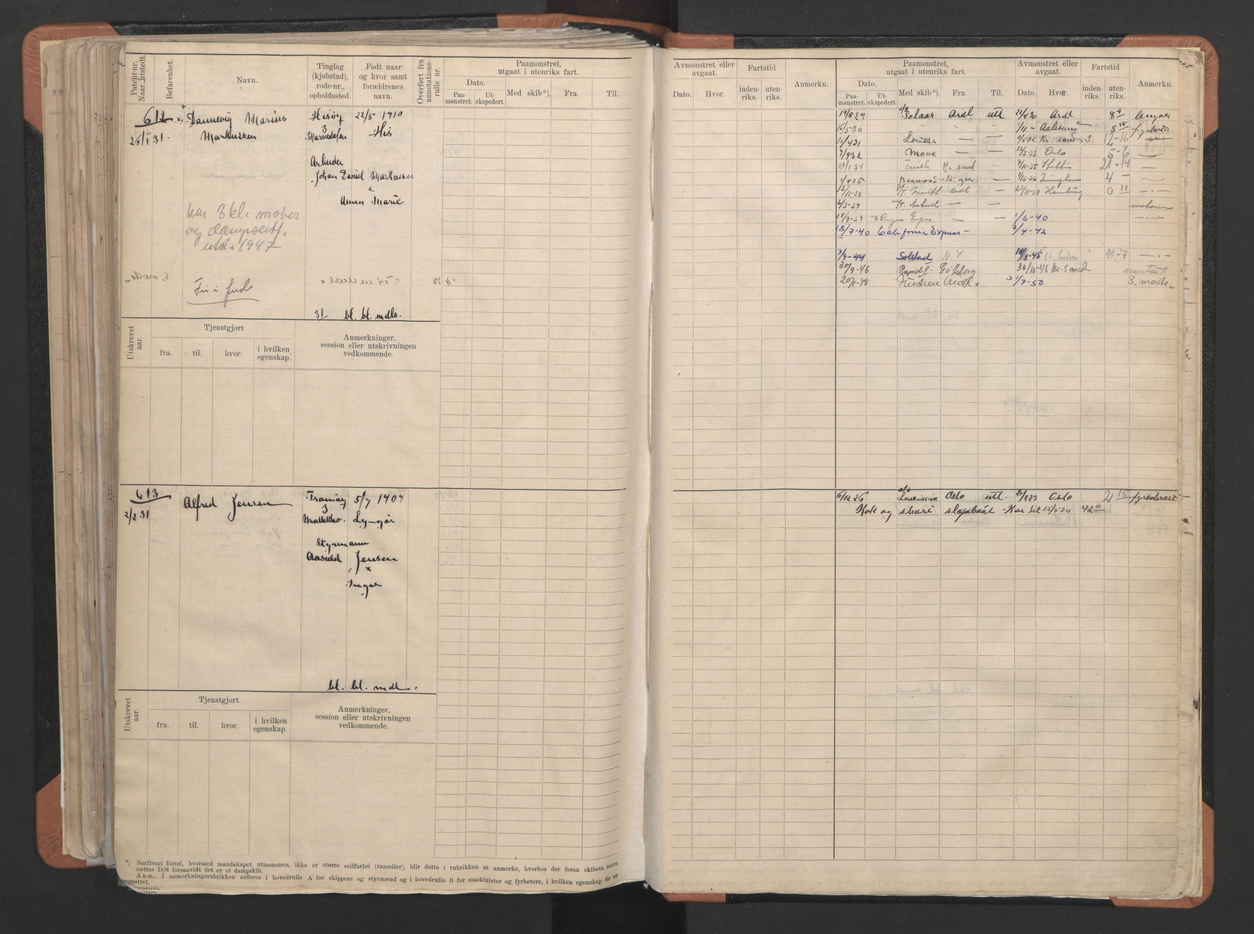 Arendal mønstringskrets, AV/SAK-2031-0012/F/Fb/L0024: Hovedrulle B nr 1-665, S-22, 1886-1933, p. 324