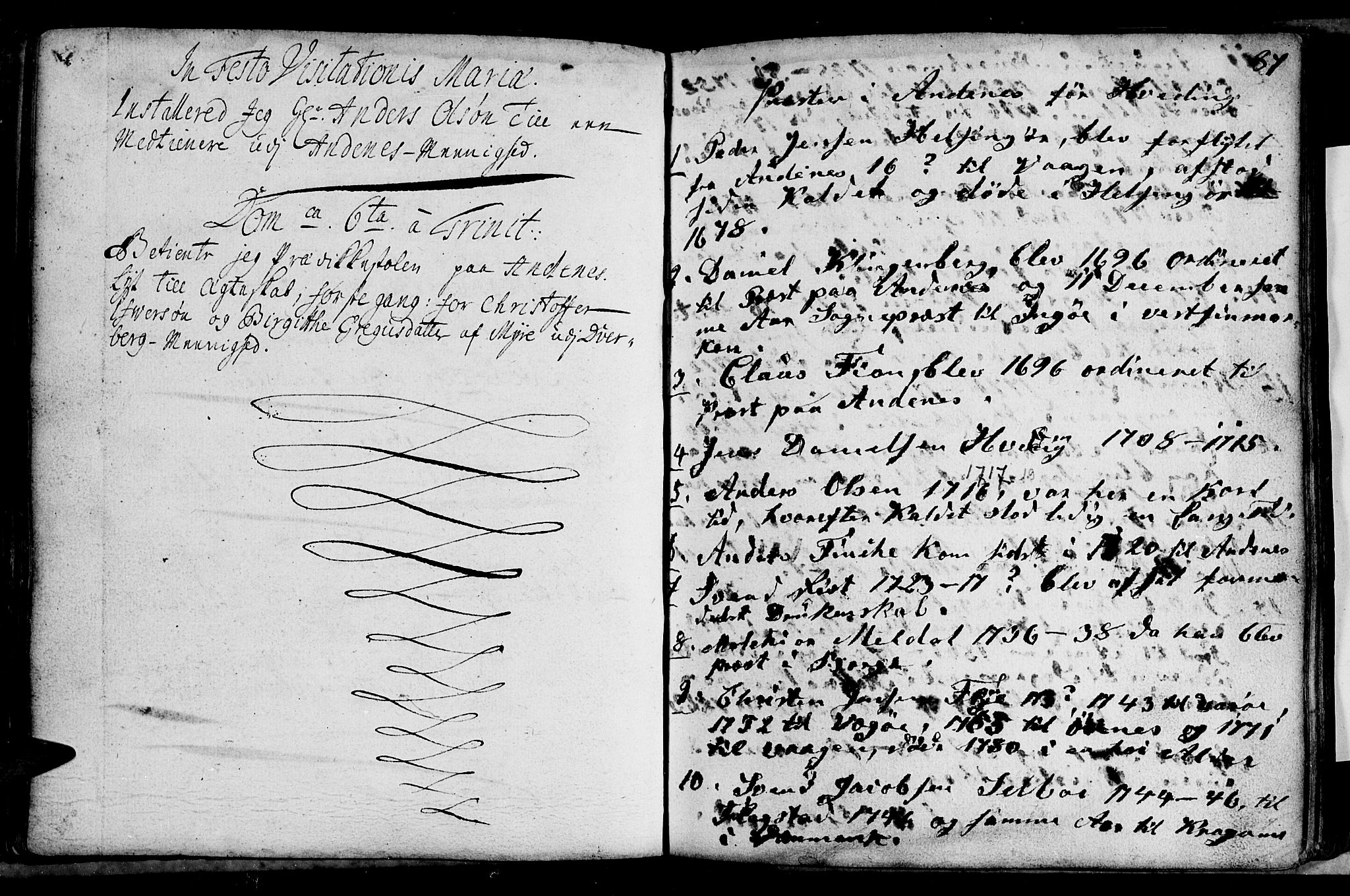 Ministerialprotokoller, klokkerbøker og fødselsregistre - Nordland, AV/SAT-A-1459/897/L1392: Parish register (official) no. 897A01 /2, 1708-1717, p. 87
