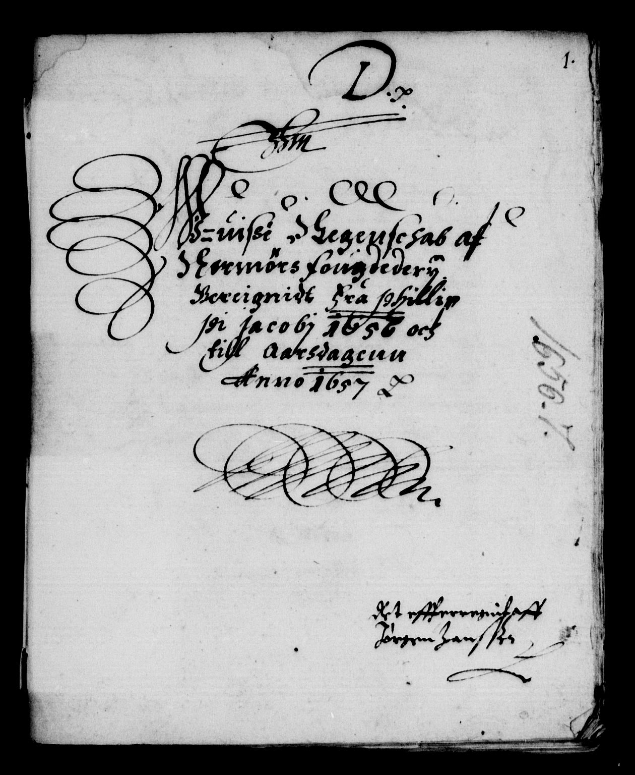 Rentekammeret inntil 1814, Reviderte regnskaper, Lensregnskaper, AV/RA-EA-5023/R/Rb/Rbw/L0125: Trondheim len, 1642-1657