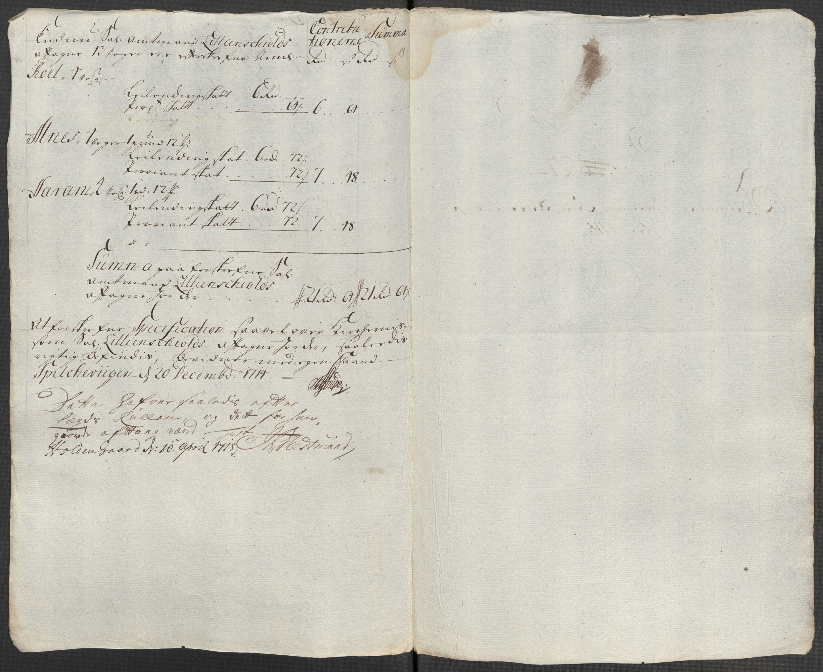 Rentekammeret inntil 1814, Reviderte regnskaper, Fogderegnskap, AV/RA-EA-4092/R54/L3566: Fogderegnskap Sunnmøre, 1714, p. 240