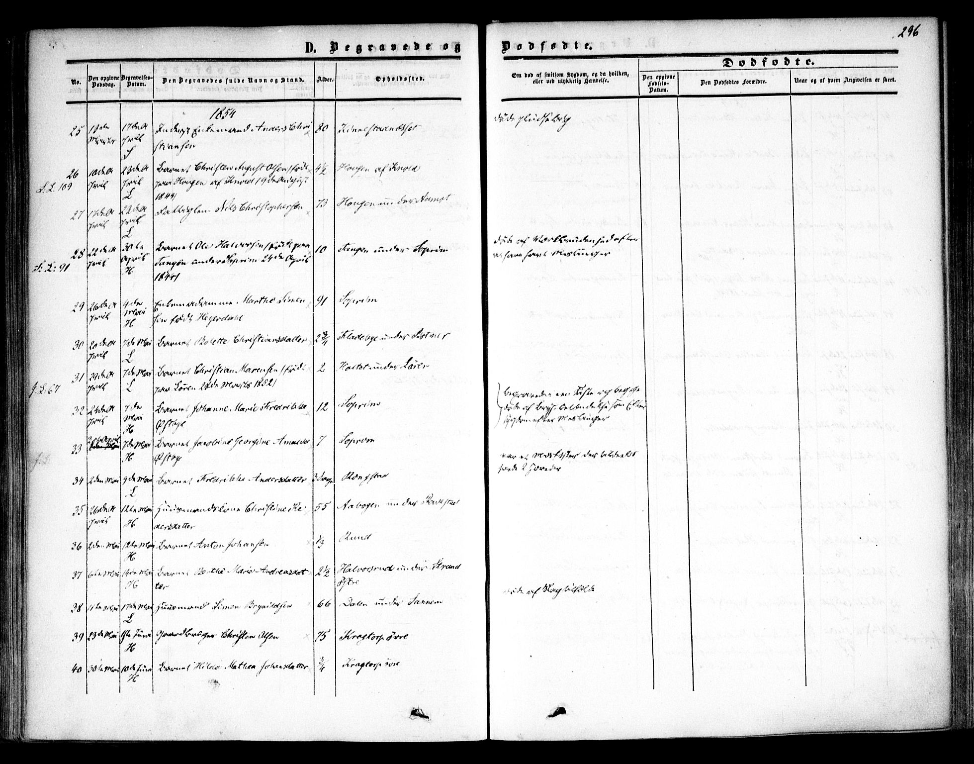 Høland prestekontor Kirkebøker, AV/SAO-A-10346a/F/Fa/L0010: Parish register (official) no. I 10, 1854-1861, p. 296