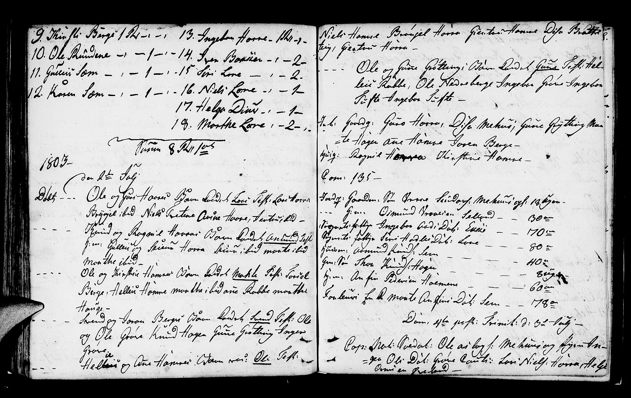 Røldal sokneprestembete, SAB/A-100247: Parish register (official) no. A 1, 1780-1816, p. 37
