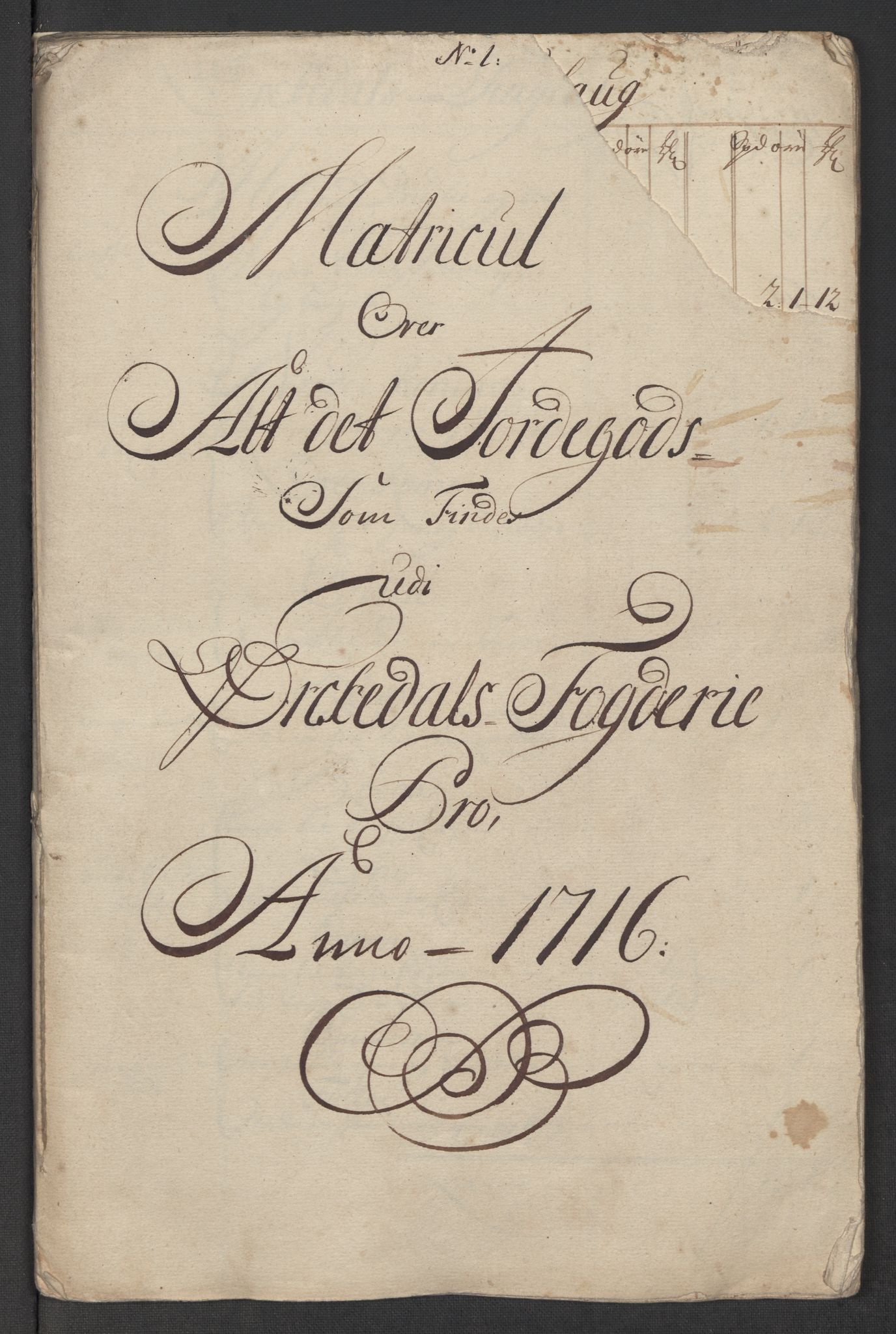 Rentekammeret inntil 1814, Reviderte regnskaper, Fogderegnskap, AV/RA-EA-4092/R60/L3967: Fogderegnskap Orkdal og Gauldal, 1716, p. 37