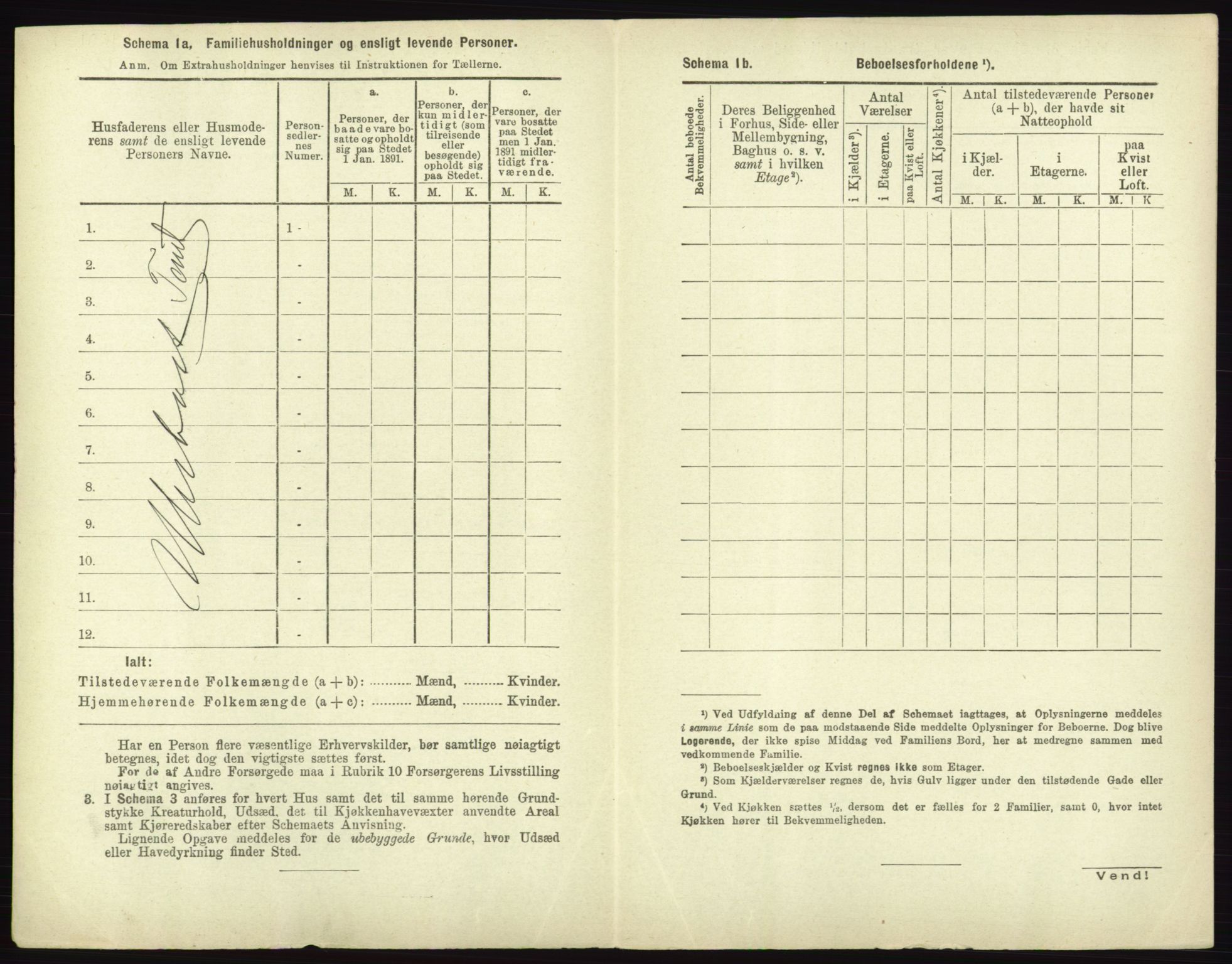 RA, 1891 census for 0101 Fredrikshald, 1891, p. 785