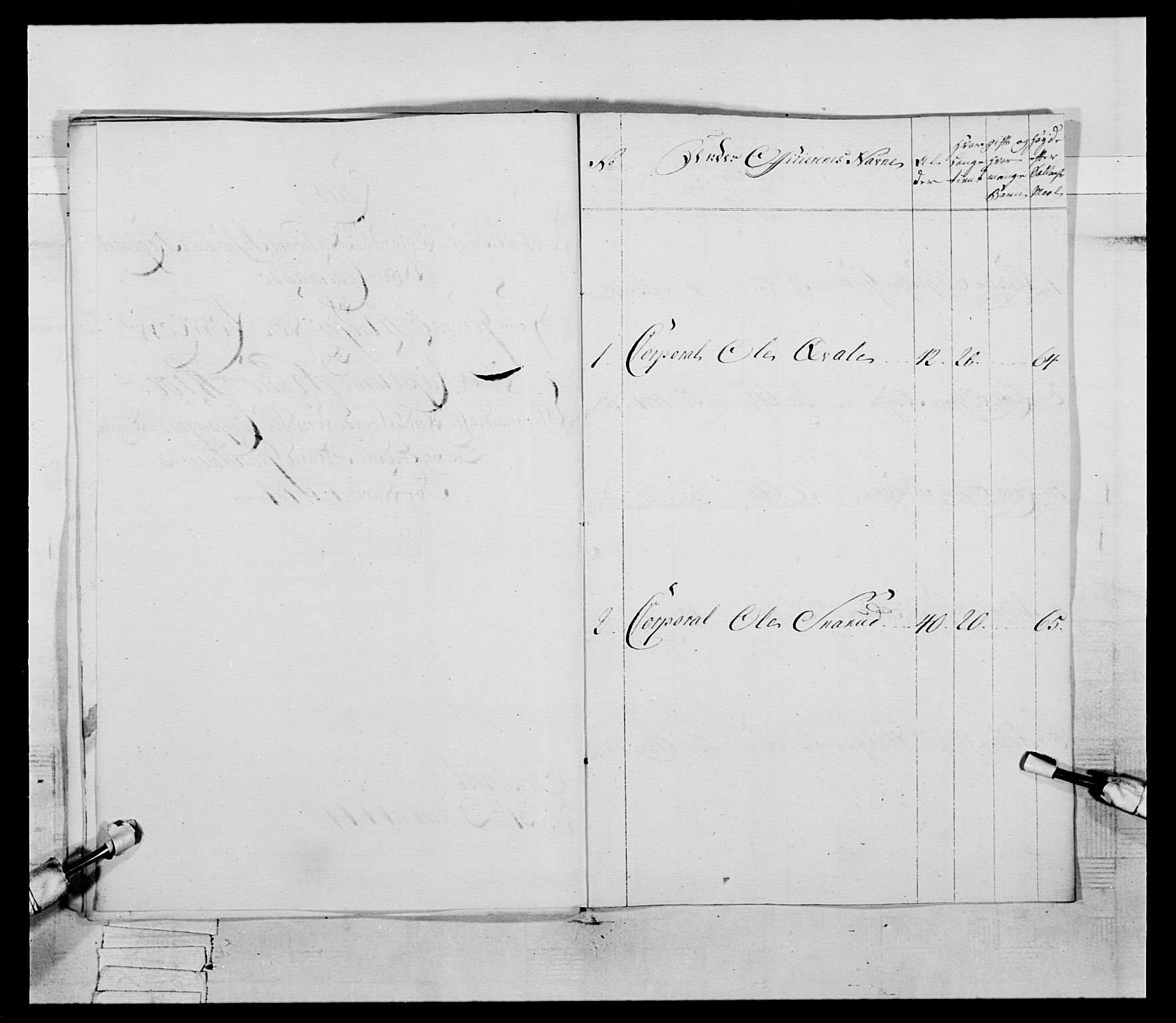 Generalitets- og kommissariatskollegiet, Det kongelige norske kommissariatskollegium, AV/RA-EA-5420/E/Eh/L0058: 1. Opplandske nasjonale infanteriregiment, 1772-1774, p. 662