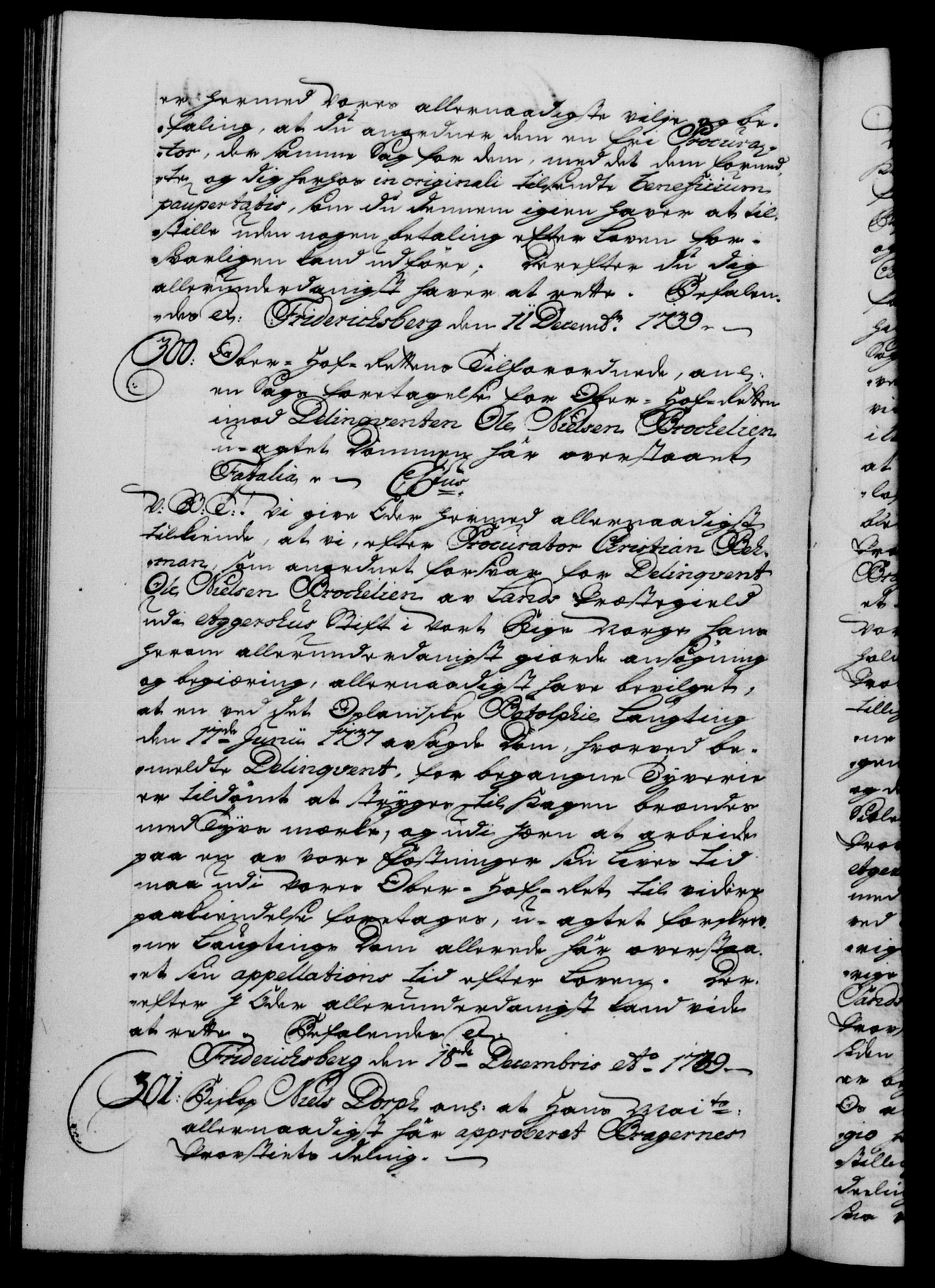 Danske Kanselli 1572-1799, AV/RA-EA-3023/F/Fc/Fca/Fcab/L0028: Norske tegnelser, 1738-1740, p. 459b