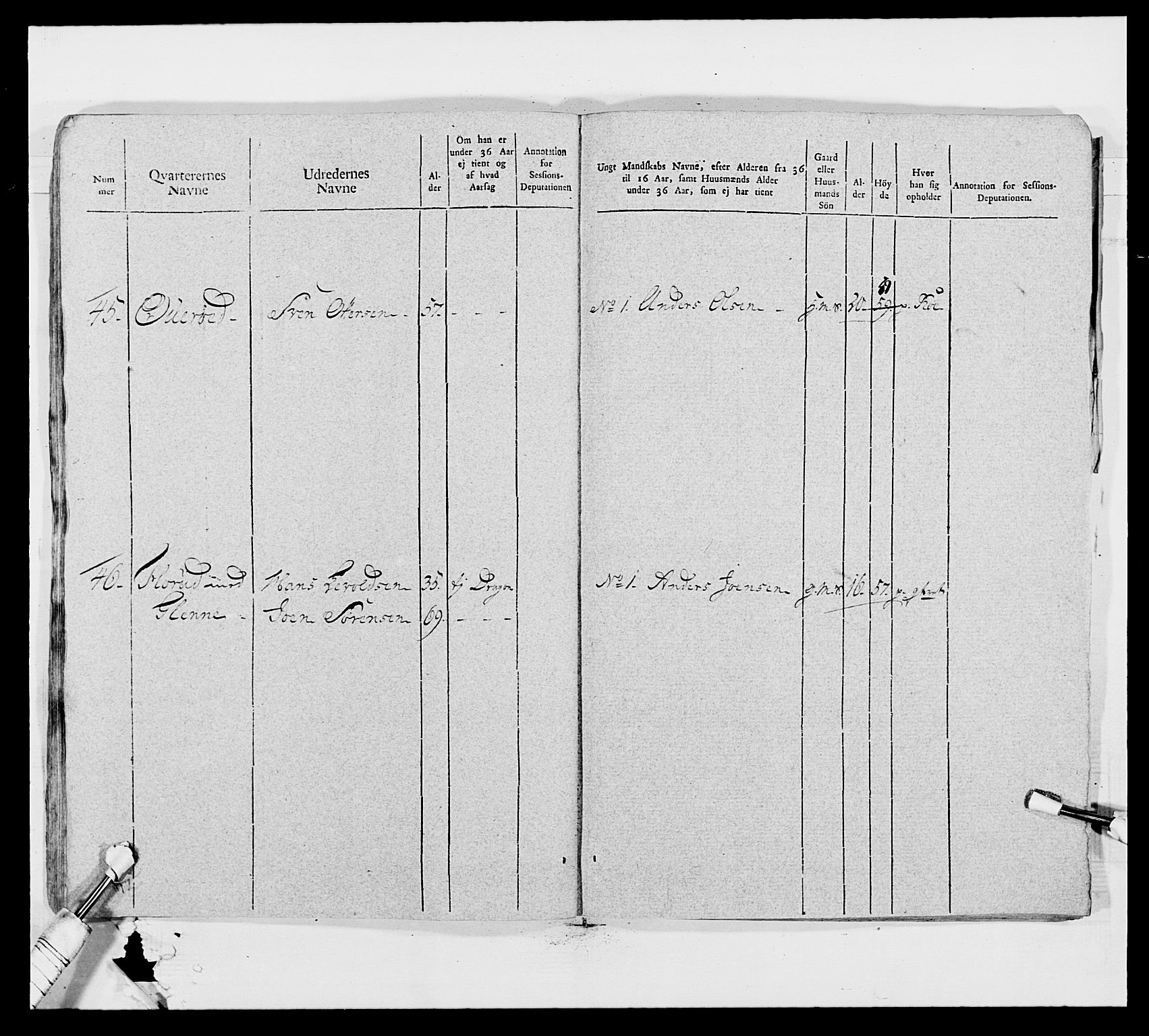 Generalitets- og kommissariatskollegiet, Det kongelige norske kommissariatskollegium, AV/RA-EA-5420/E/Eh/L0011: Smålenske dragonregiment, 1795-1807, p. 314