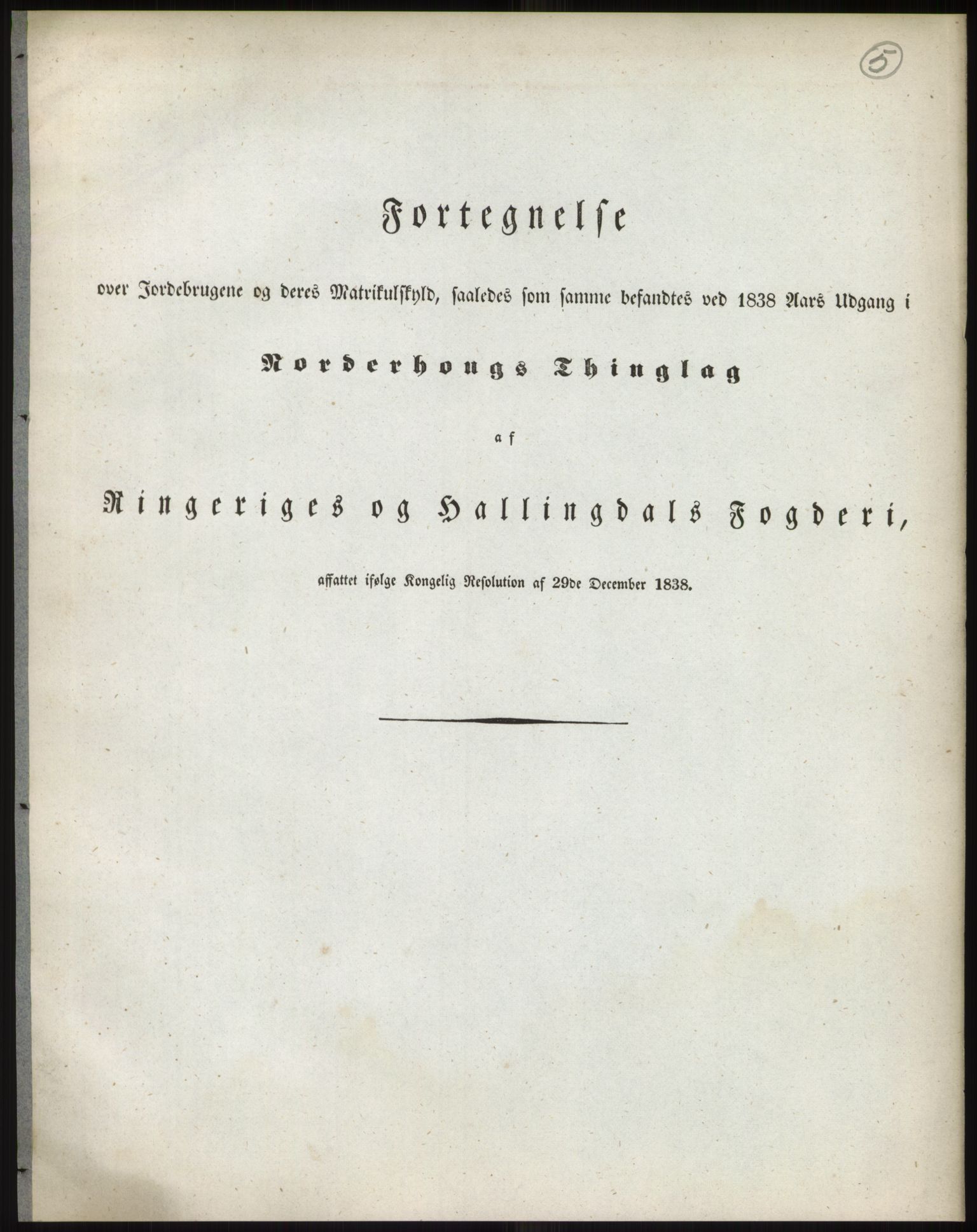 Andre publikasjoner, PUBL/PUBL-999/0002/0005: Bind 5 - Buskerud amt, 1838, p. 9